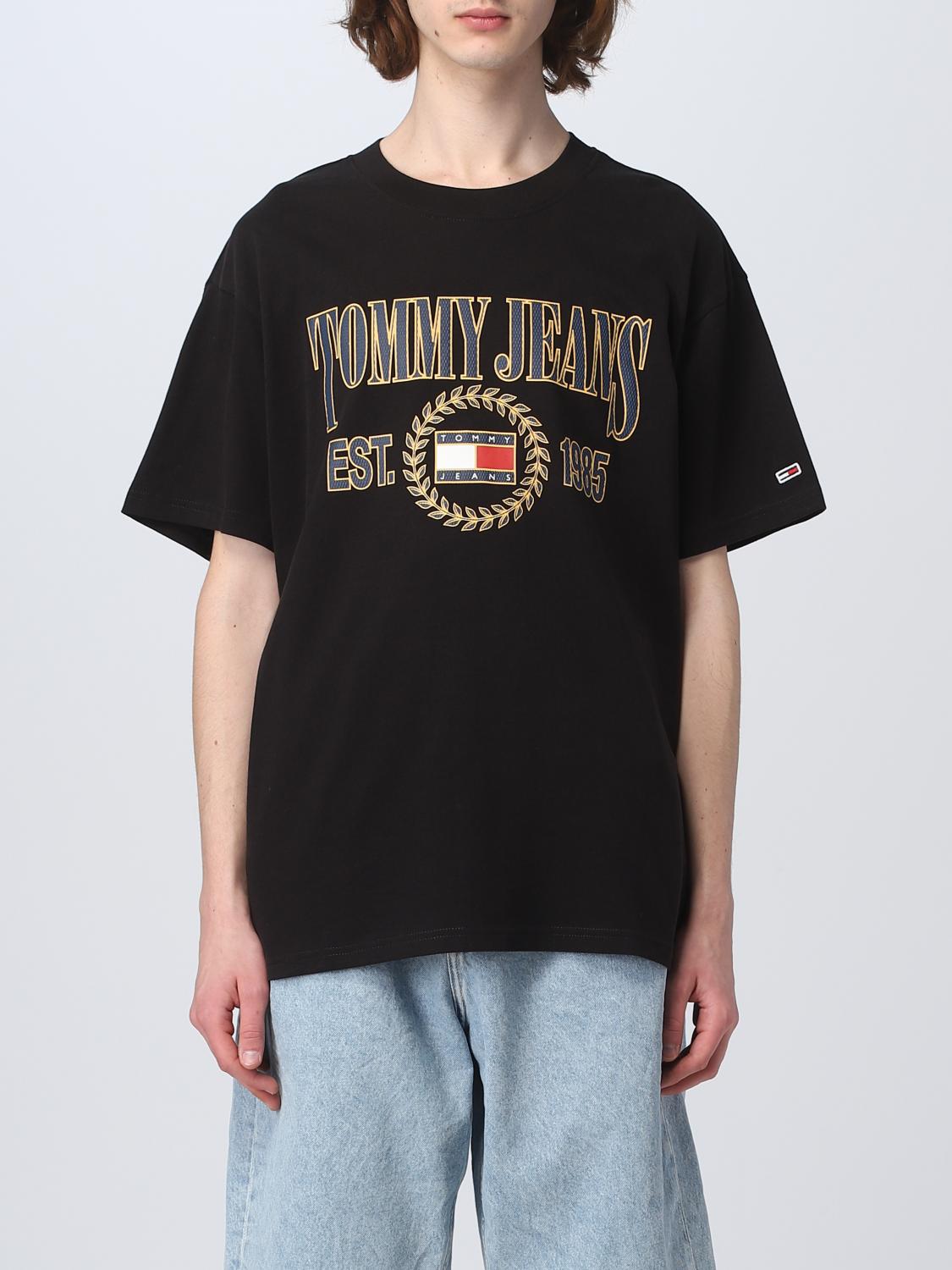 TOMMY JEANS T-SHIRT: T-shirt herren Tommy Jeans, Schwarz - Img 1