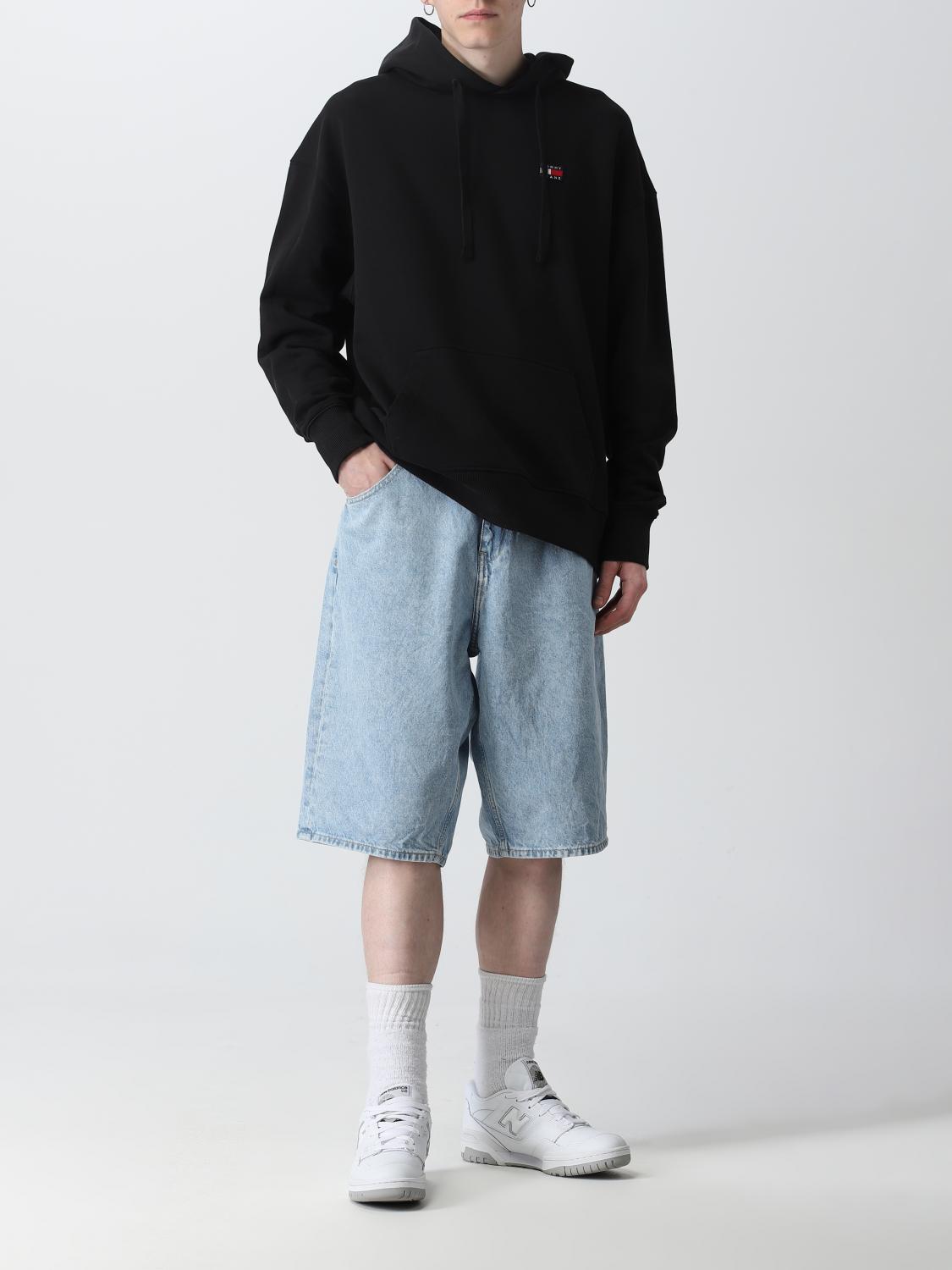 TOMMY JEANS SWEATSHIRT: Sweatshirt men Tommy Jeans, Black - Img 2