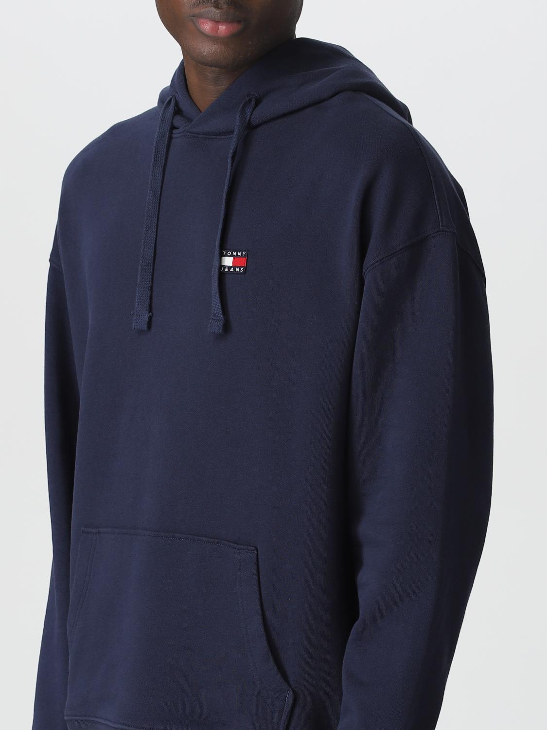 TOMMY JEANS SWEATSHIRT: Sweatshirt men Tommy Jeans, Blue - Img 4