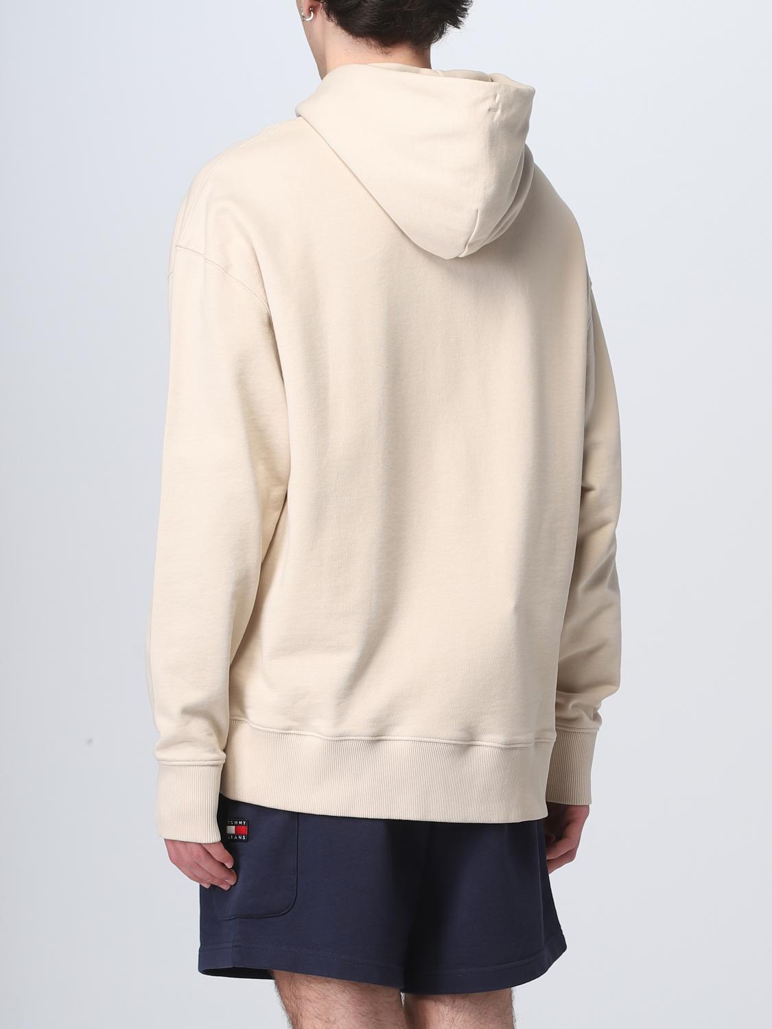 TOMMY JEANS SWEATSHIRT: Sweatshirt men Tommy Jeans, Beige - Img 2