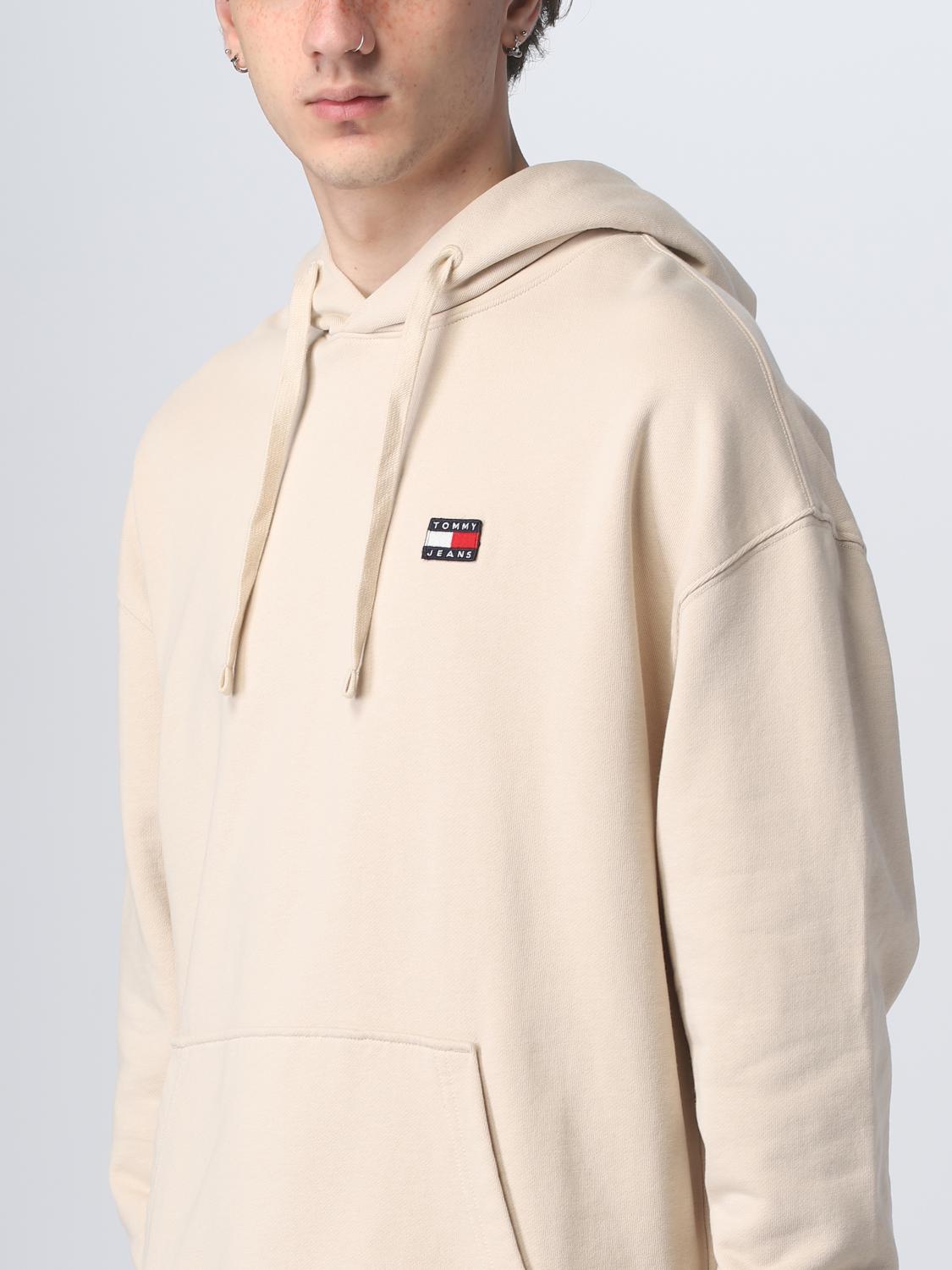 TOMMY JEANS SWEATSHIRT: Sweatshirt men Tommy Jeans, Beige - Img 3
