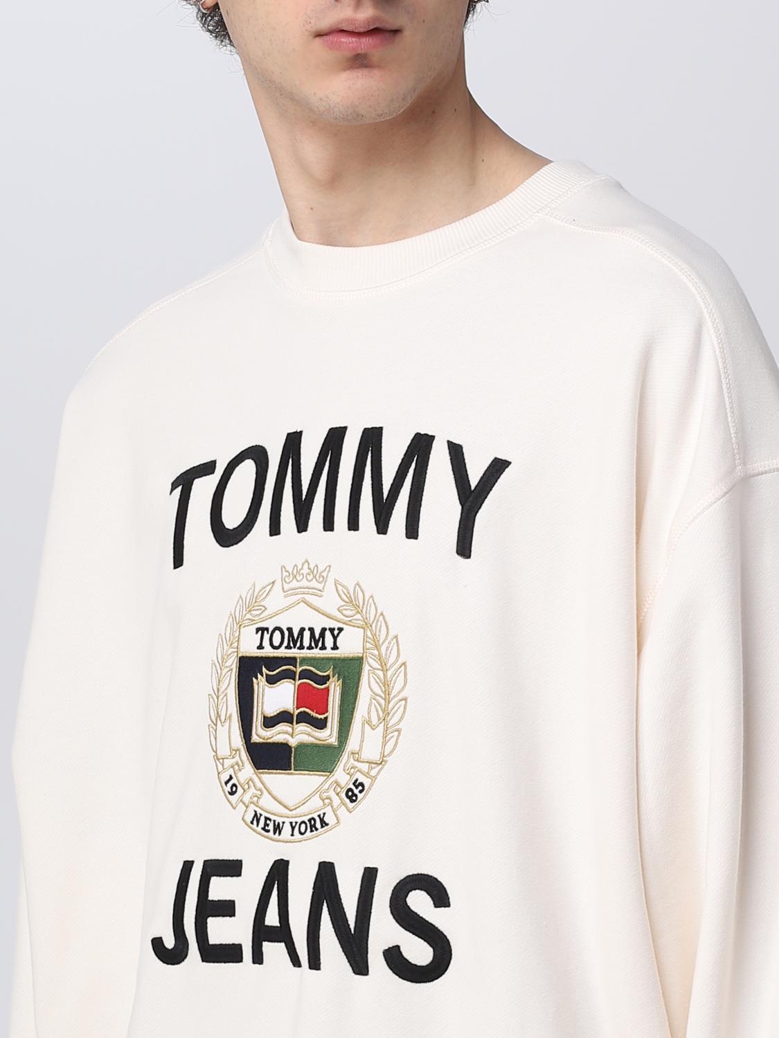 TOMMY JEANS SWEATSHIRT: Sweatshirt men Tommy Jeans, White - Img 4