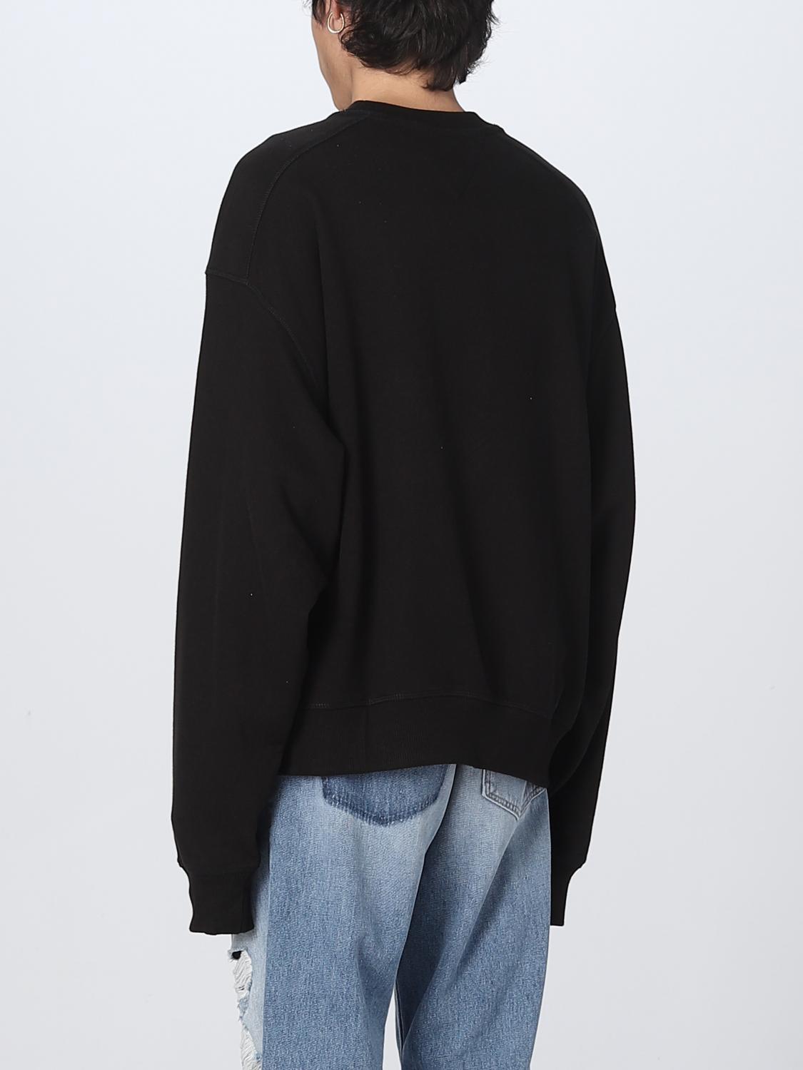 TOMMY JEANS SWEATSHIRT: Sweatshirt men Tommy Jeans, Black - Img 3