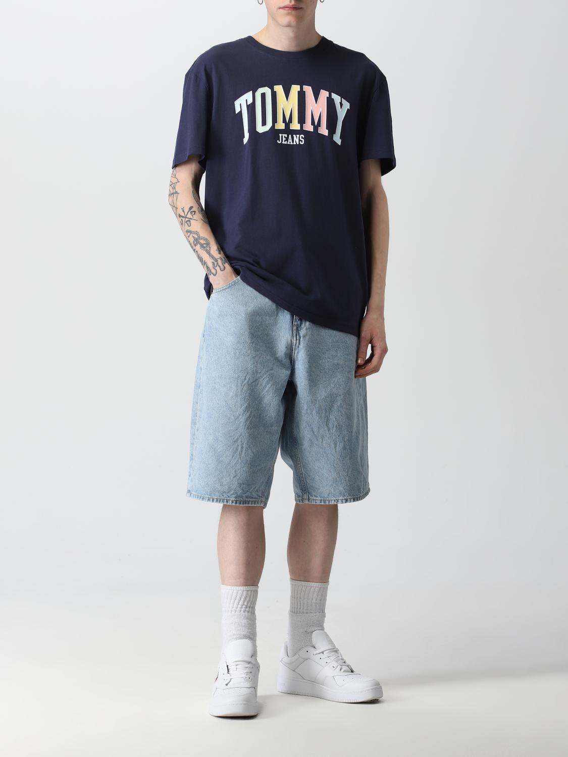 TOMMY JEANS CAMISETA: Camiseta hombre Tommy Jeans, Azul Oscuro - Img 2