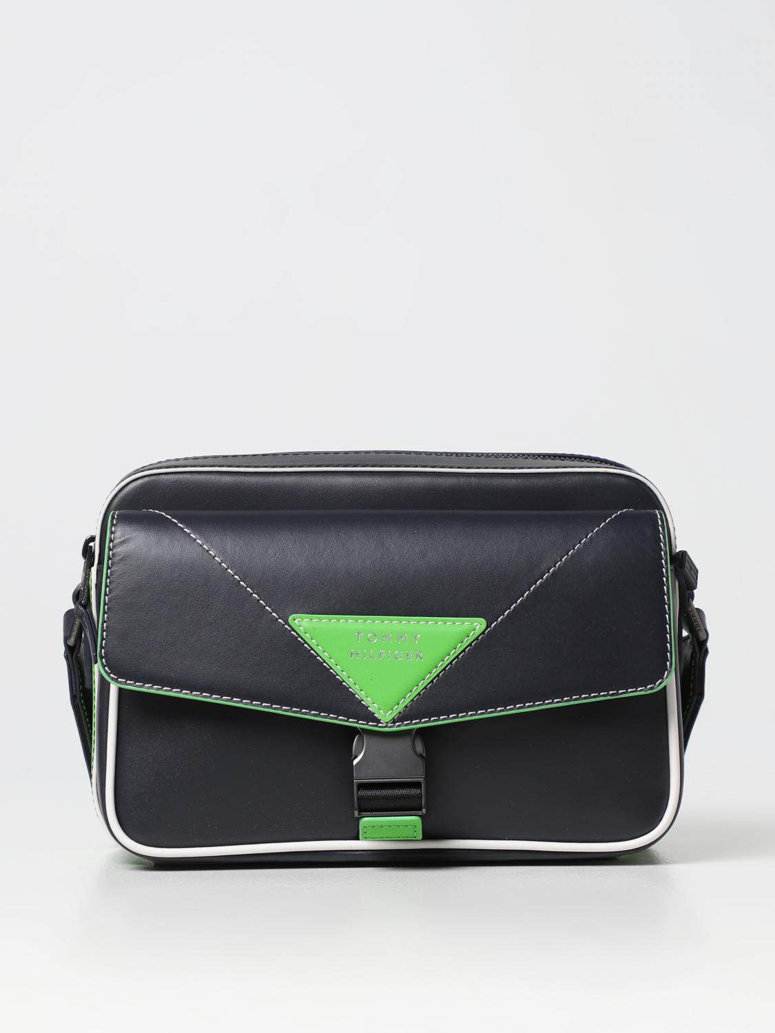 TOMMY HILFIGER BORSA A TRACOLLA: Borsa uomo Tommy Hilfiger, Blue - Img 1