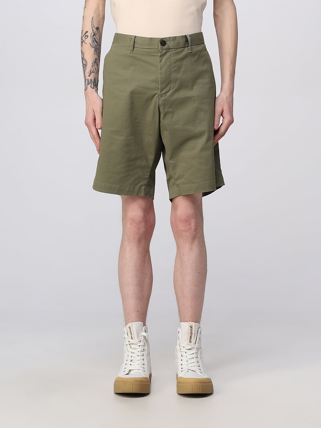 TOMMY HILFIGER ショートパンツ: ショートパンツ メンズ Tommy Hilfiger, グリーン - Img 1
