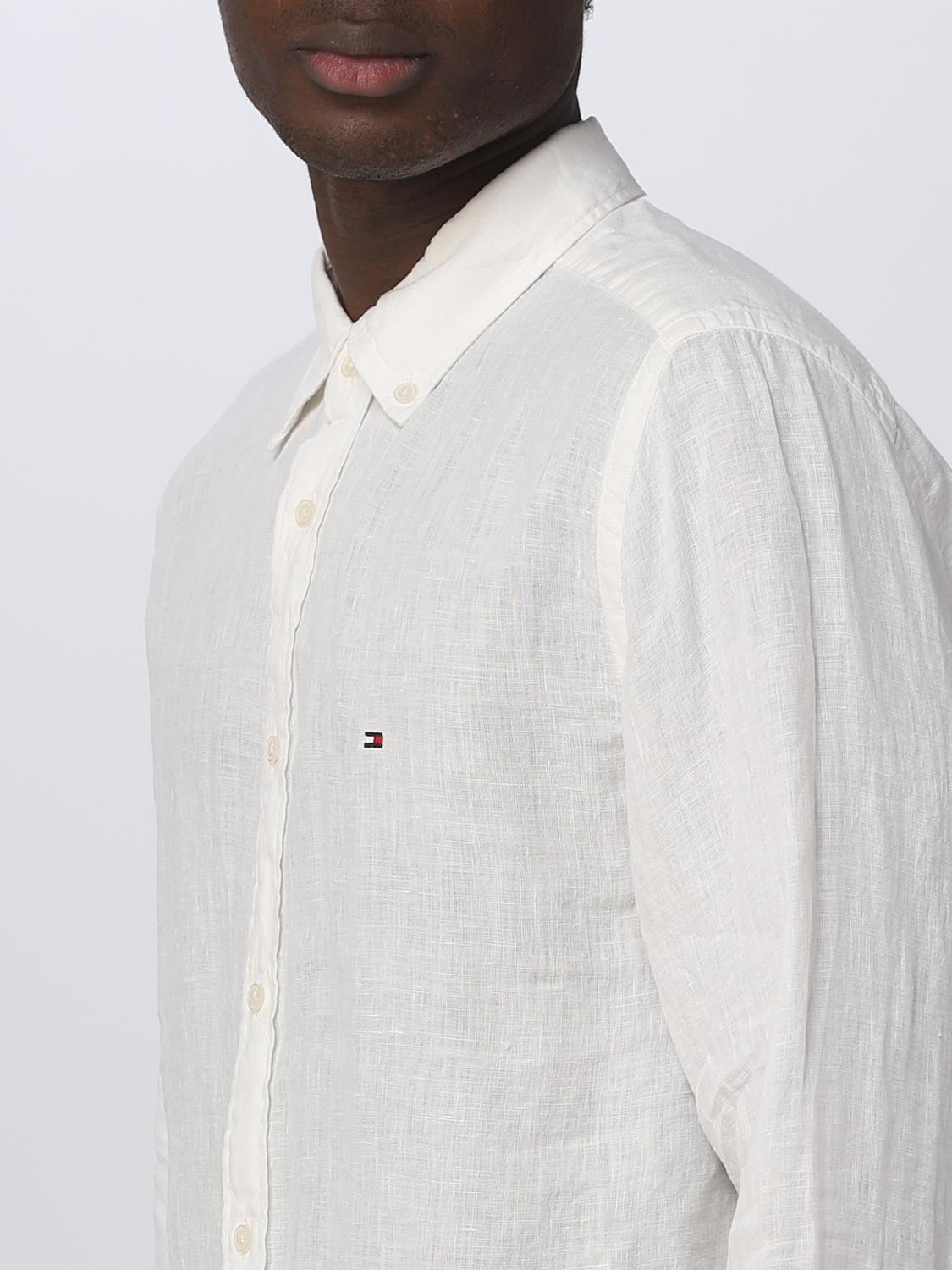 Tommy Hilfiger Shirt men - White | MW0MW30897 | GIGLIO.COM
