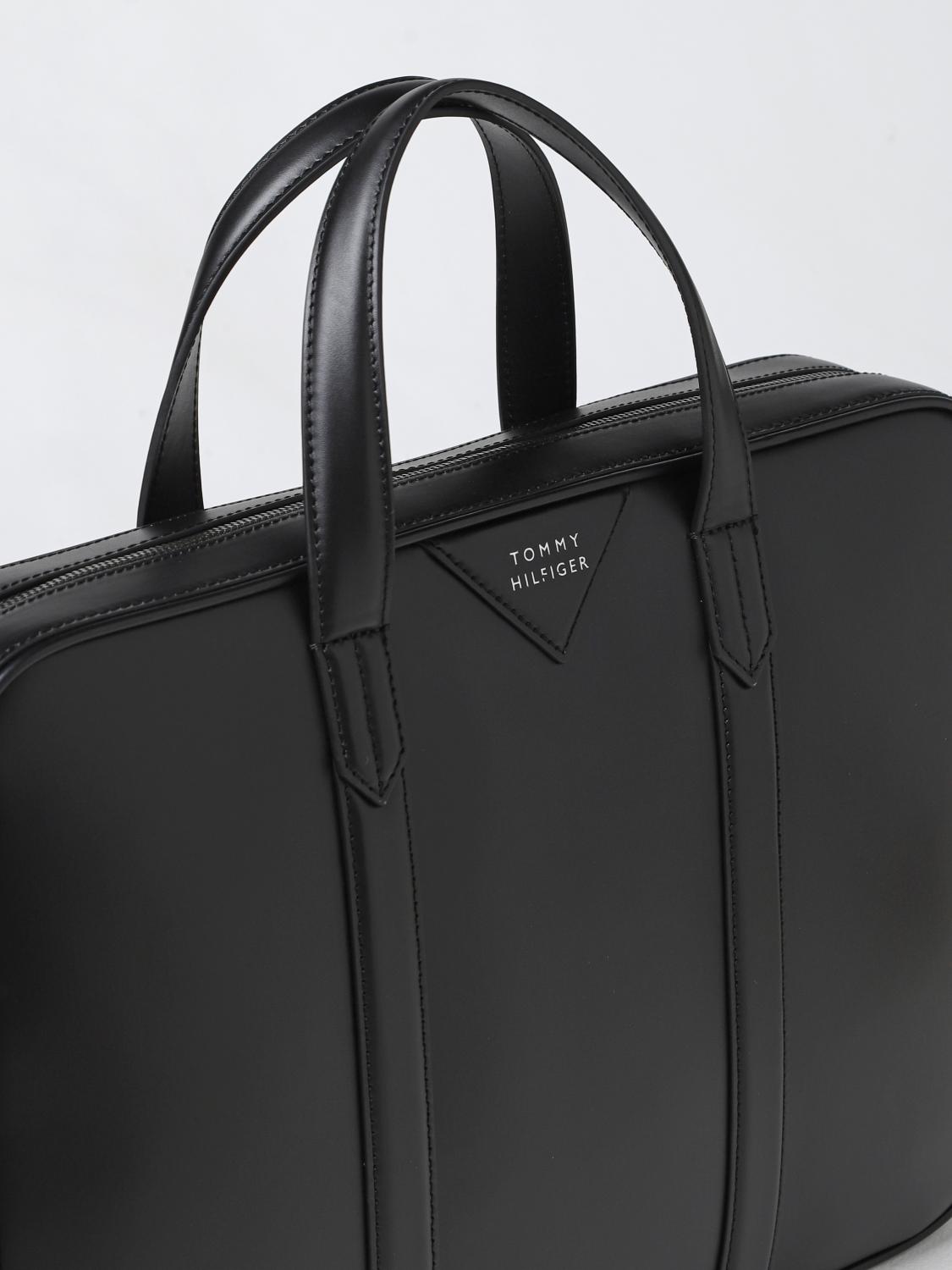 Tommy Hilfiger Black Polyester Men's Shoulder Bag main image 1