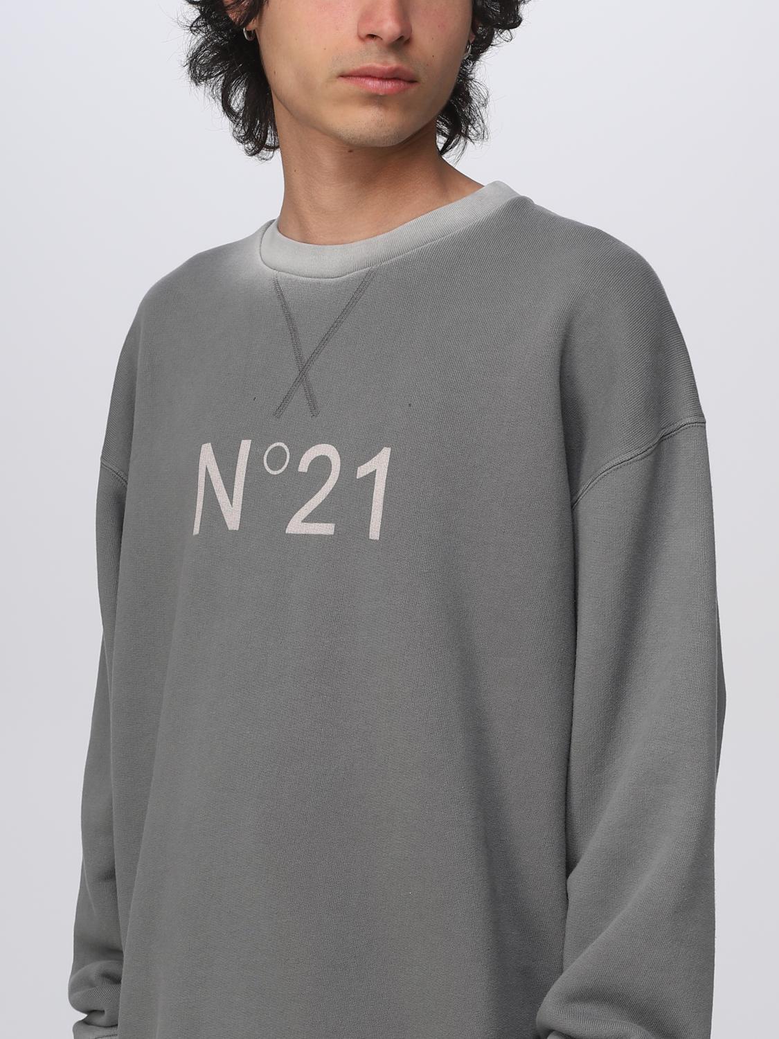 N° 21 SWEATSHIRT: Sweatshirt men N° 21, Grey - Img 3