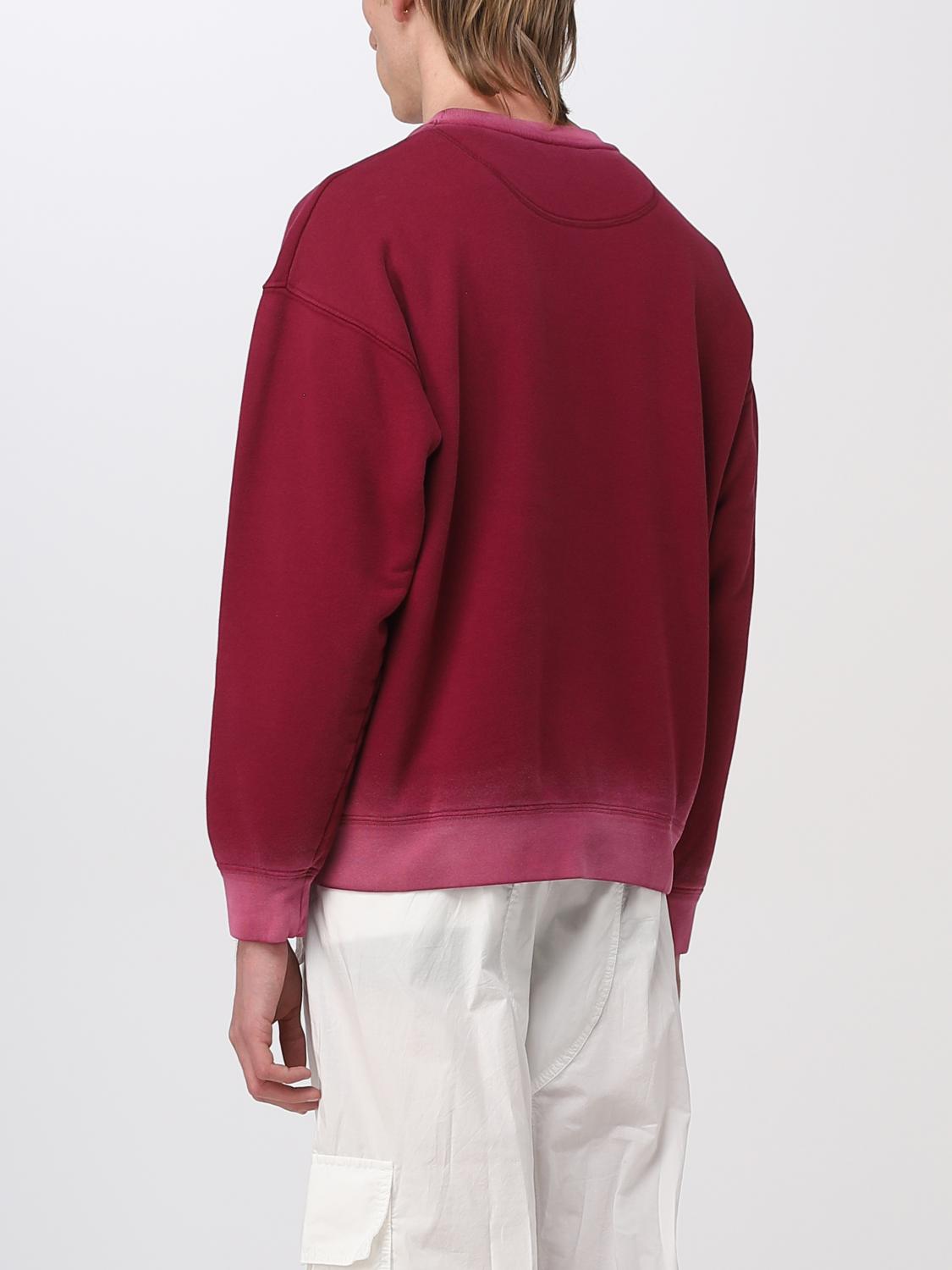 N° 21 SWEATSHIRT: Sweatshirt men N° 21, Black Cherry - Img 3