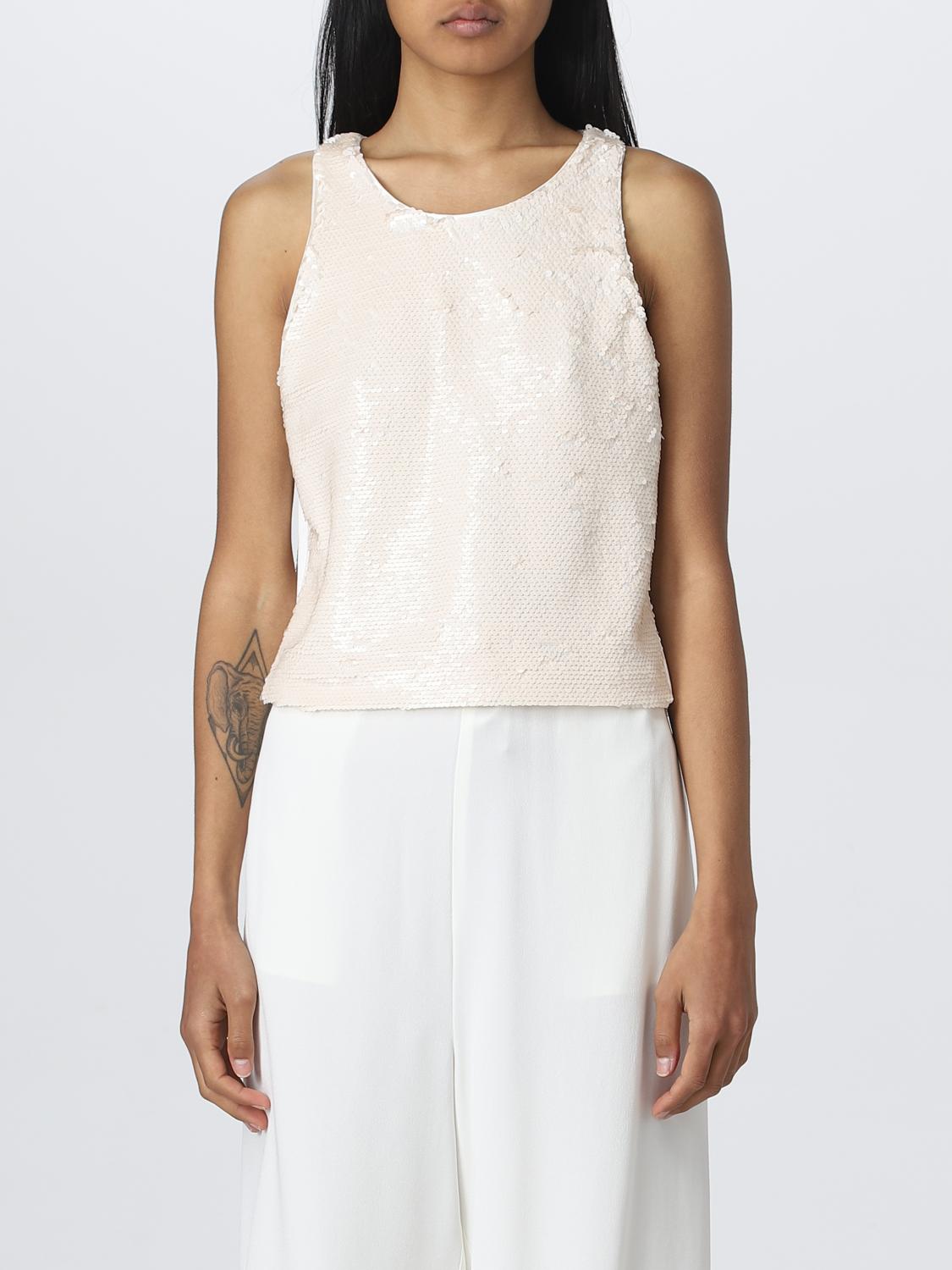 ICEBERG TOP: Top woman Iceberg, Ecru - Img 1