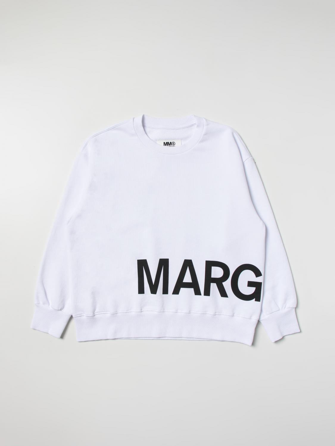 MM6 MAISON MARGIELA PULLOVER: Pullover kinder Mm6 Maison Margiela, Weiß - Img 1