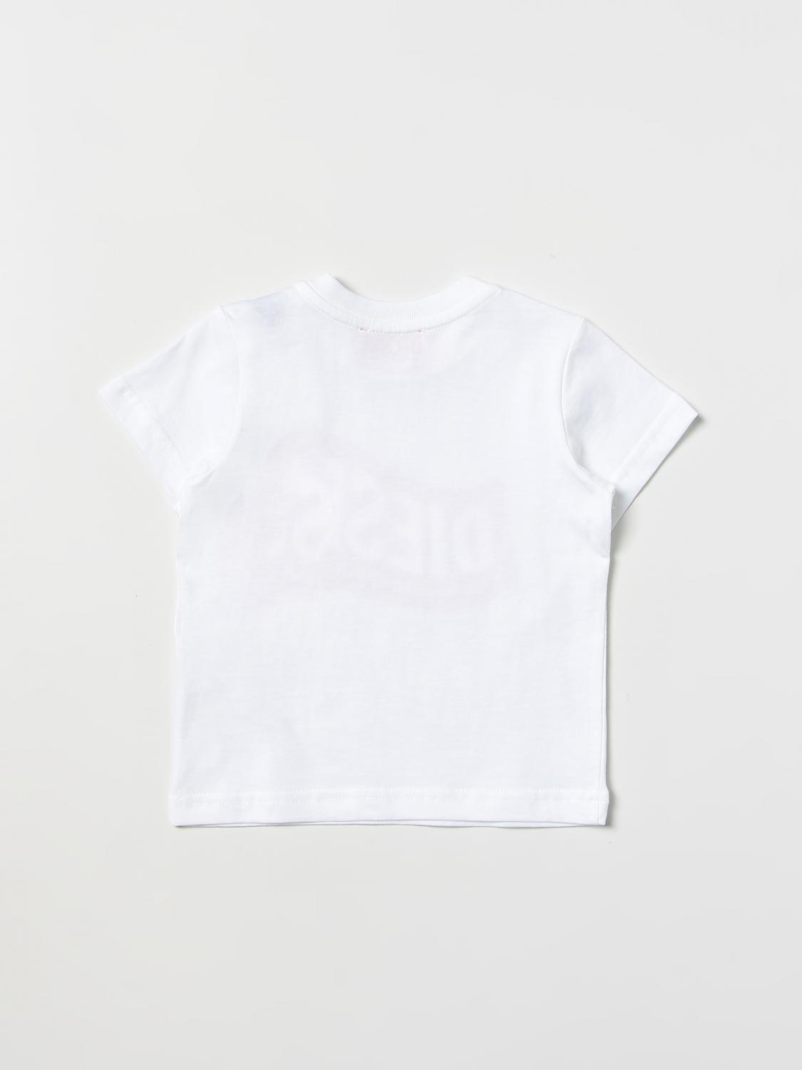 T-shirt Diesel Garçon - Style Rétro - Taille 14 Ans - Bleu - Occasion Très Bon État