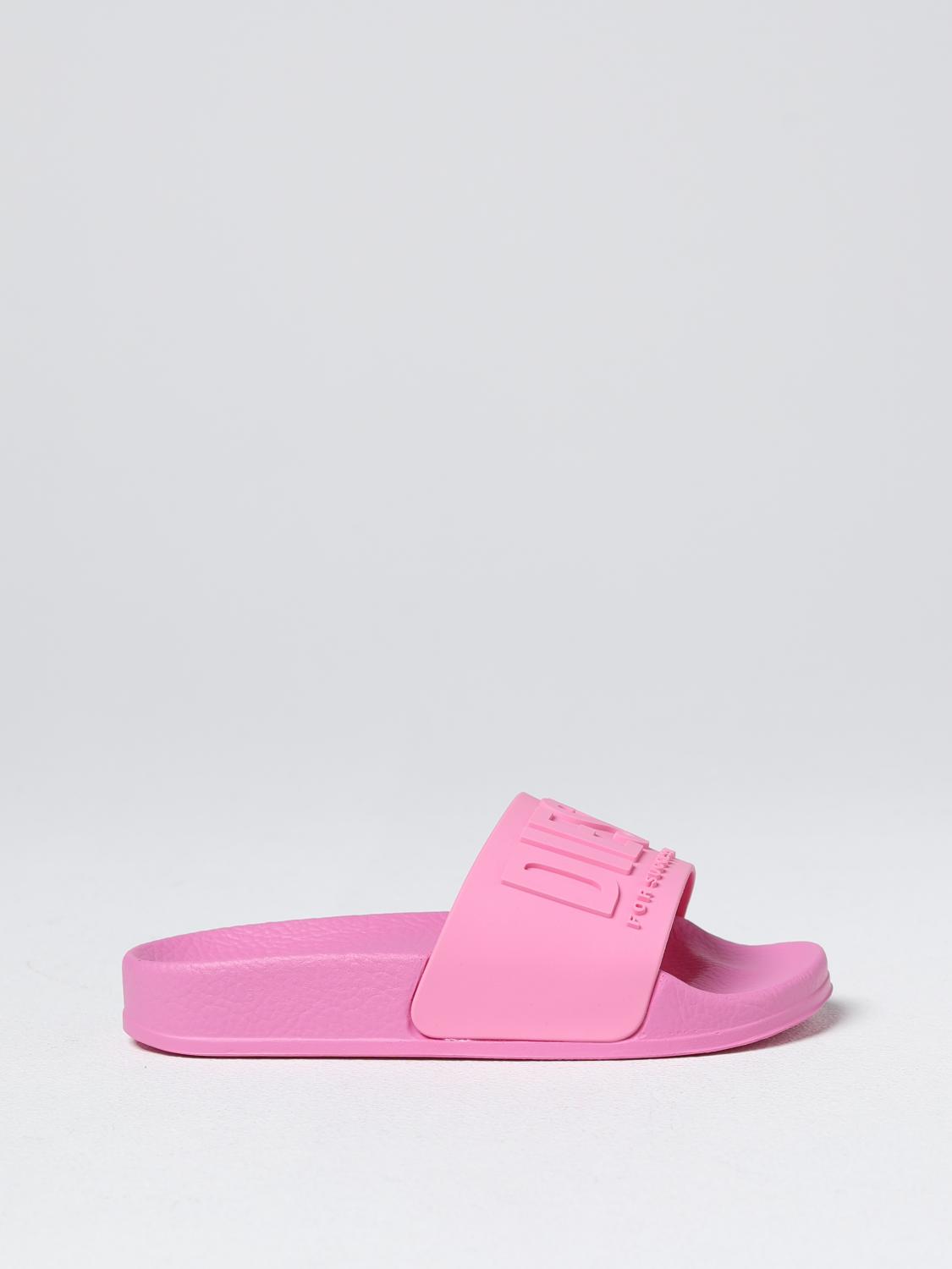 DIESEL CHAUSSURES: Chaussures enfant Diesel, Rose - Img 1