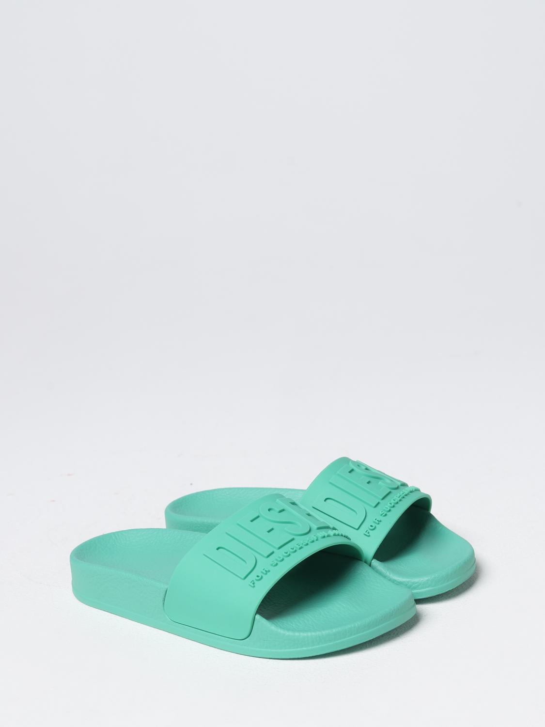 DIESEL CHAUSSURES: Chaussures enfant Diesel, Vert - Img 2
