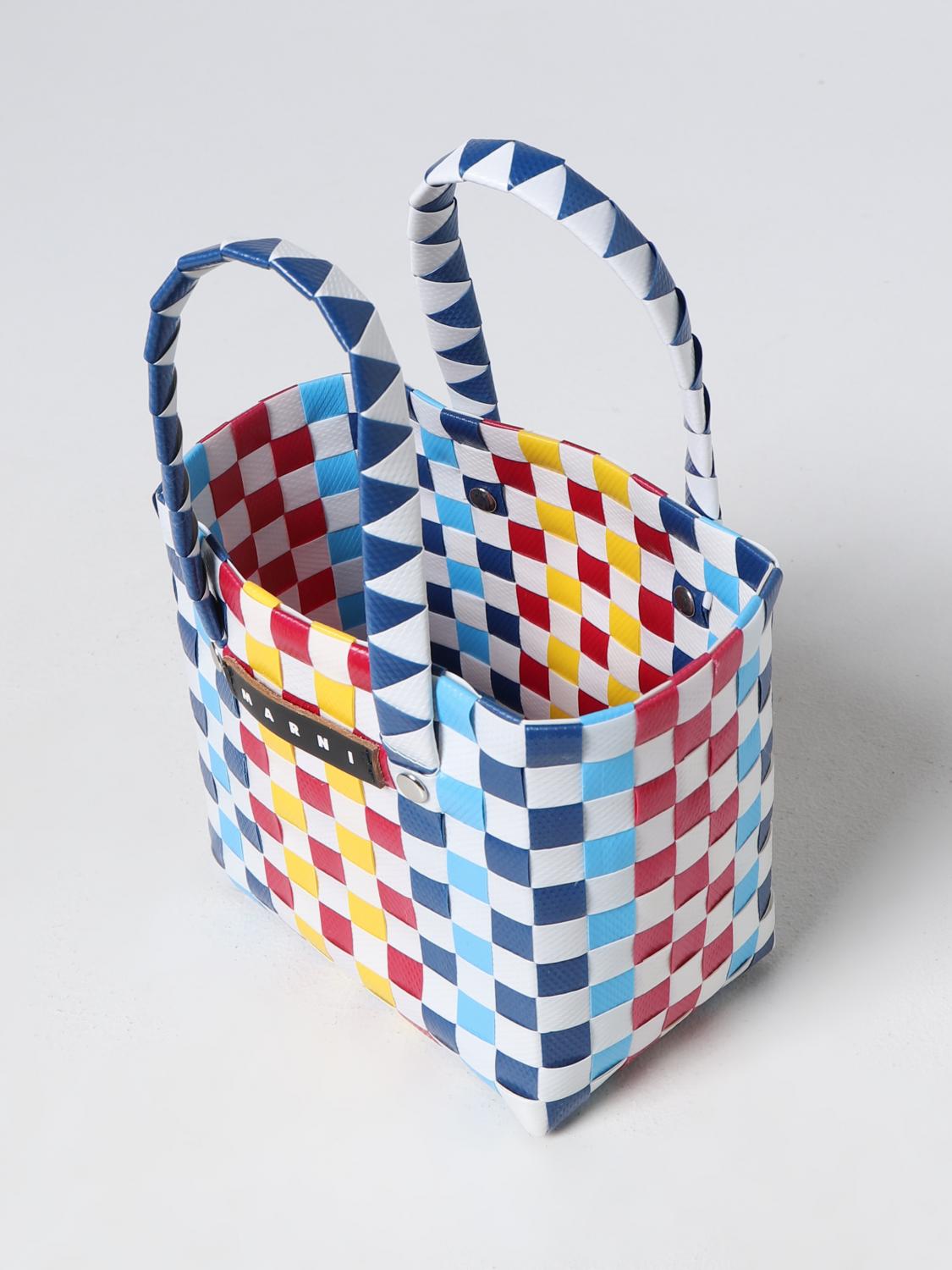 MARNI TASCHE: Tasche kinder Marni, Hellblau - Img 3
