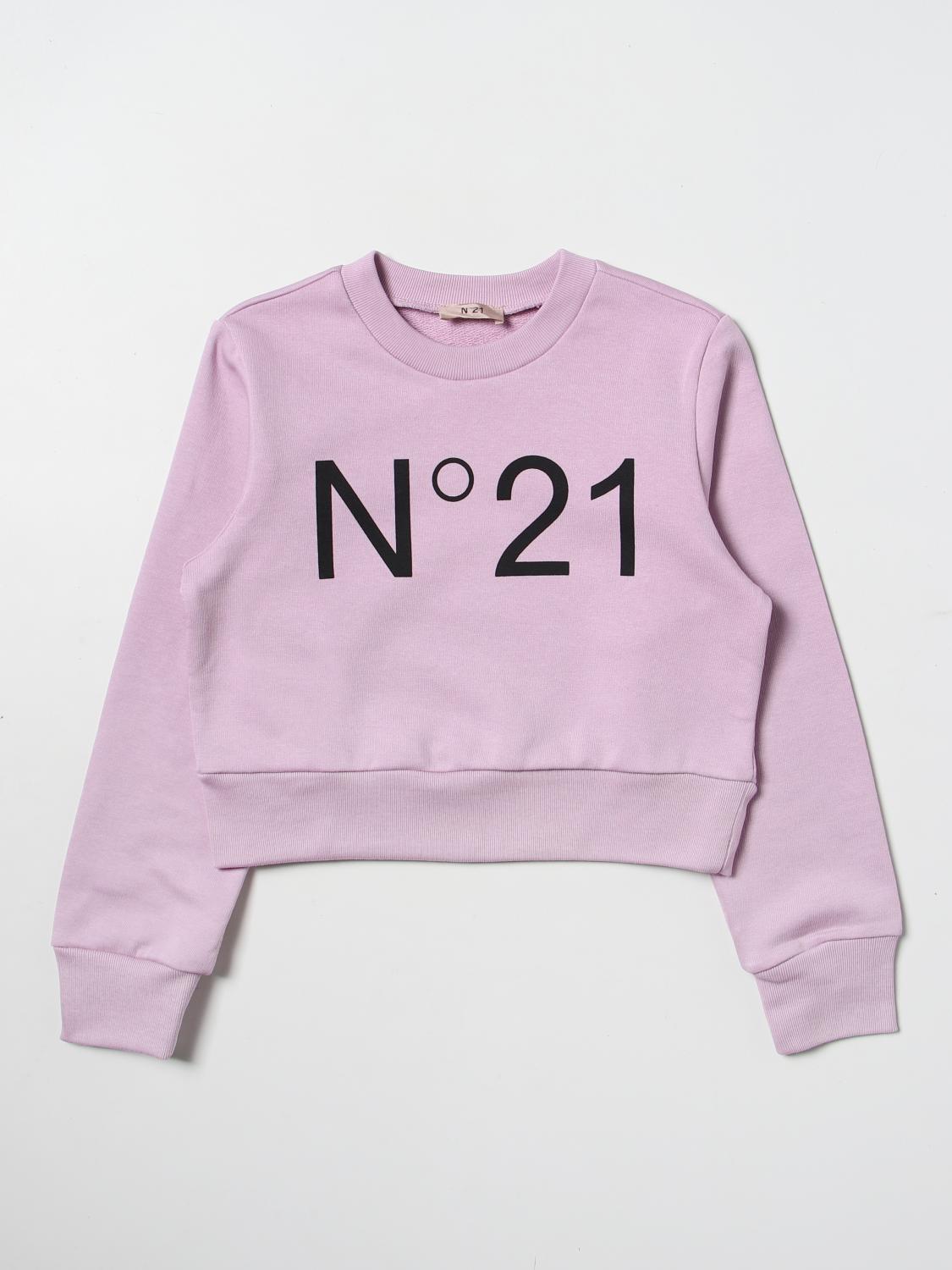 N° 21 PULLOVER: Pullover kinder N° 21, Pink - Img 1