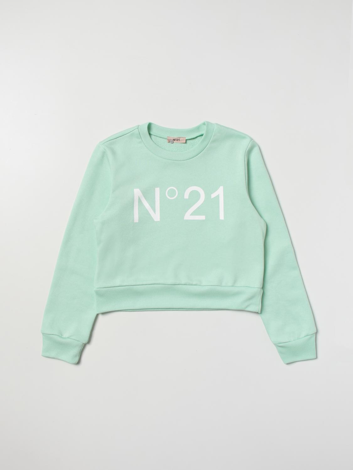 N° 21 PULLOVER: Pullover kinder N° 21, Grün - Img 1
