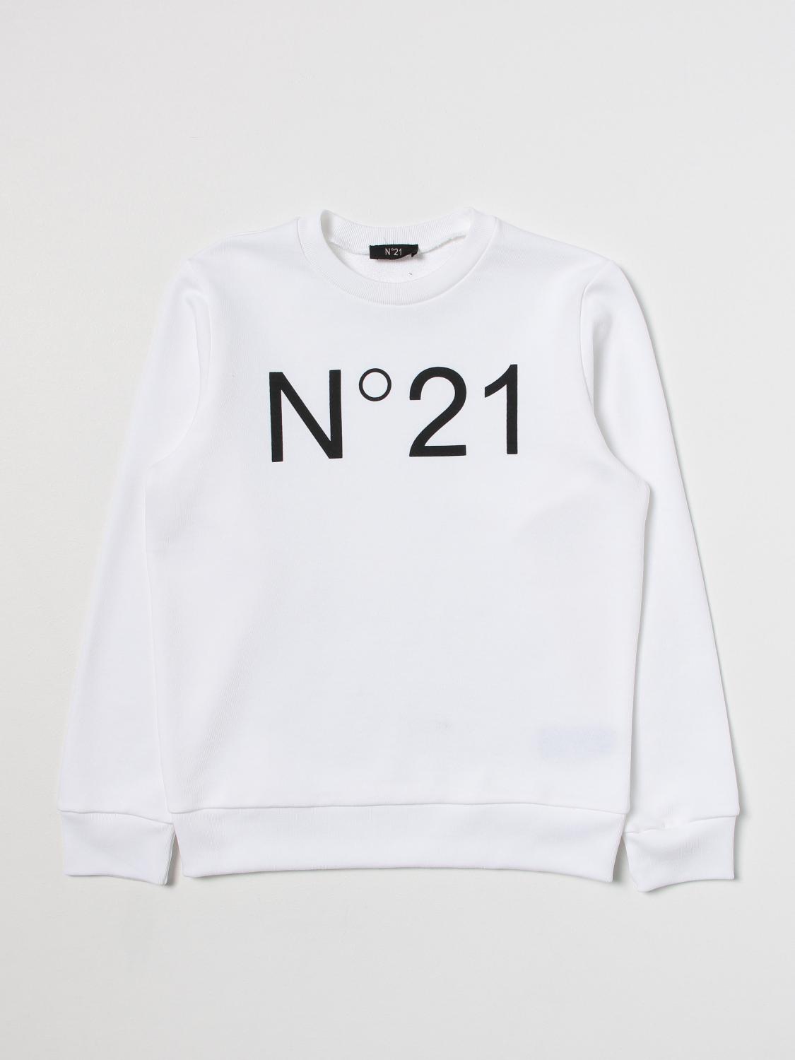 N° 21 PULLOVER: Pullover kinder N° 21, Weiß - Img 1