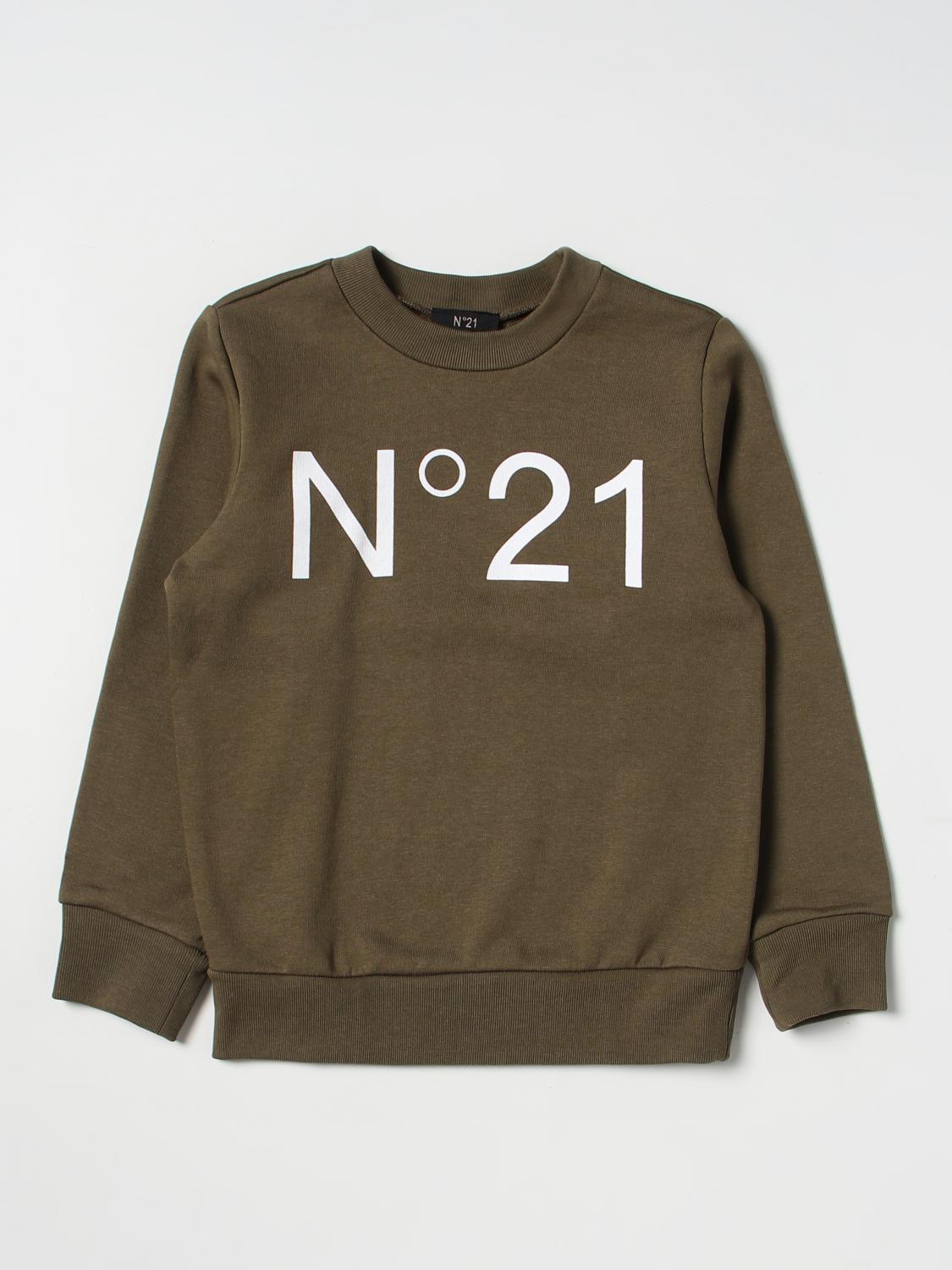 N° 21 PULLOVER: Pullover kinder N° 21, Grün - Img 1