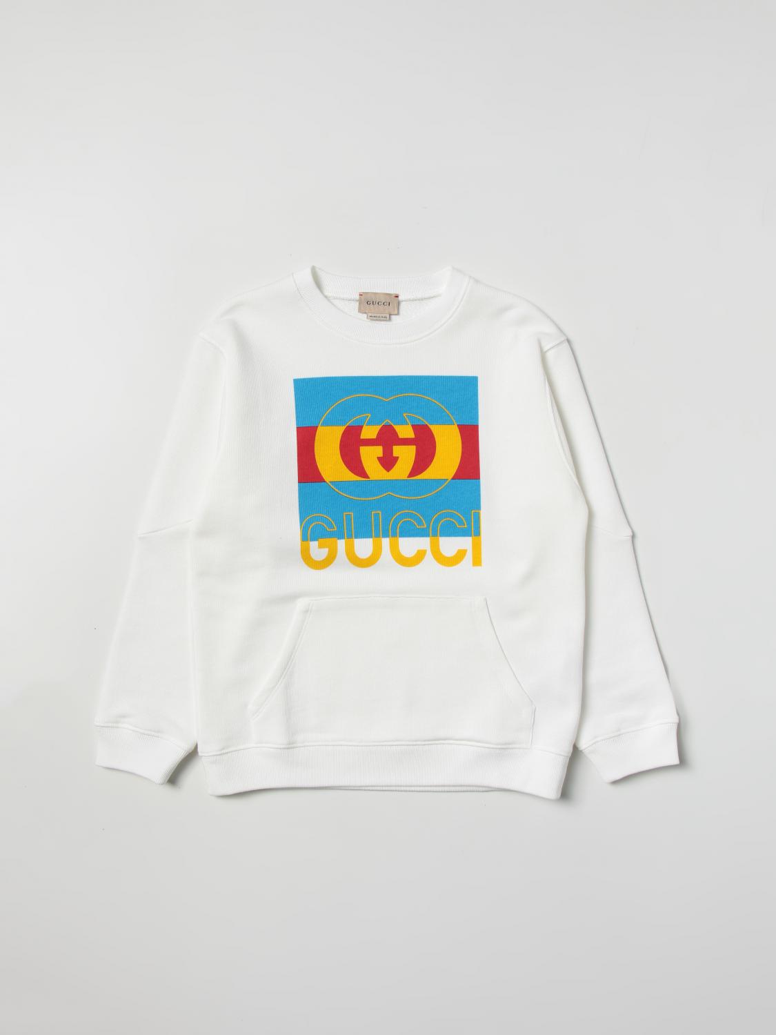 GUCCI PULLOVER: Pullover kinder Gucci, Weiß - Img 1