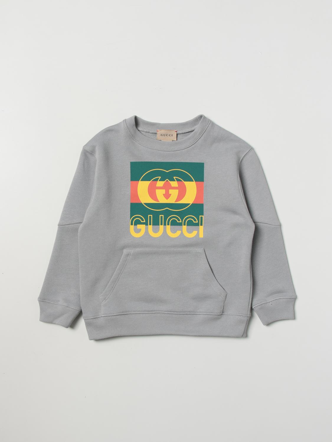 GUCCI PULLOVER: Pullover kinder Gucci, Grau - Img 1