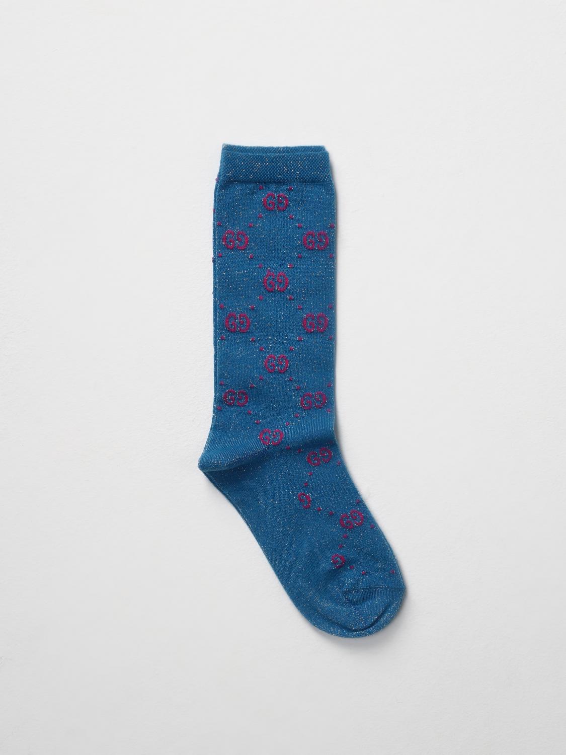 GUCCI: cotton socks cotton with jacquard GG monogram