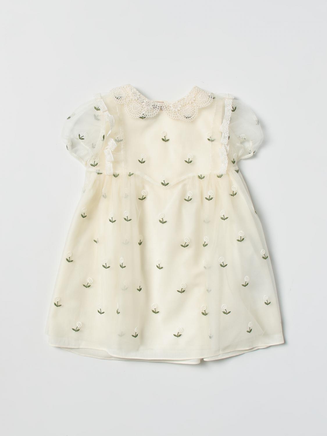 GUCCI: Abito bambino Panna Abito Gucci 724028ZALI3 online su