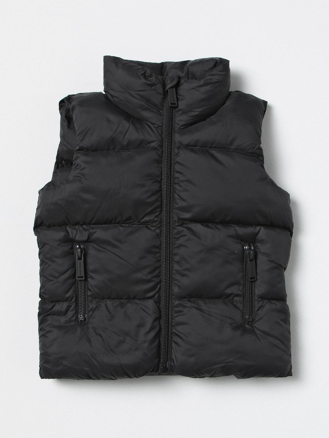 DSQUARED2 JACKET: Jacket kids Dsquared2 Junior, Black - Img 1