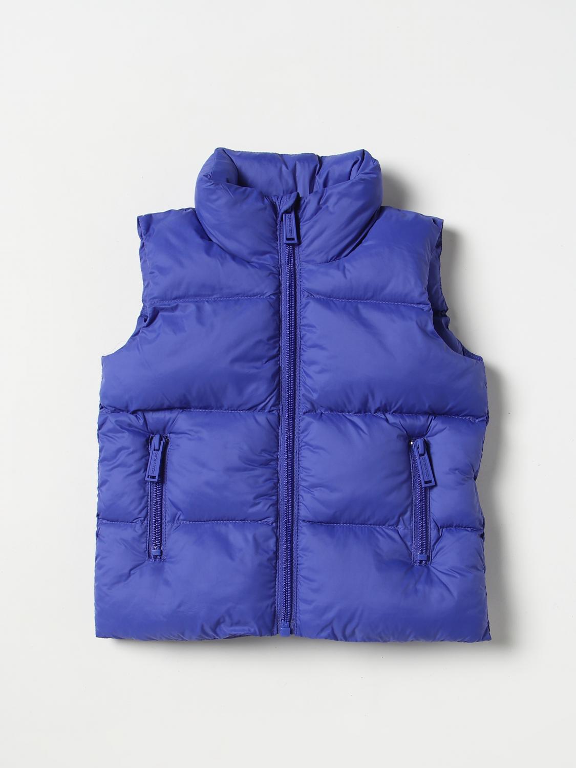 DSQUARED2 JACKET: Jacket kids Dsquared2 Junior, Blue - Img 1