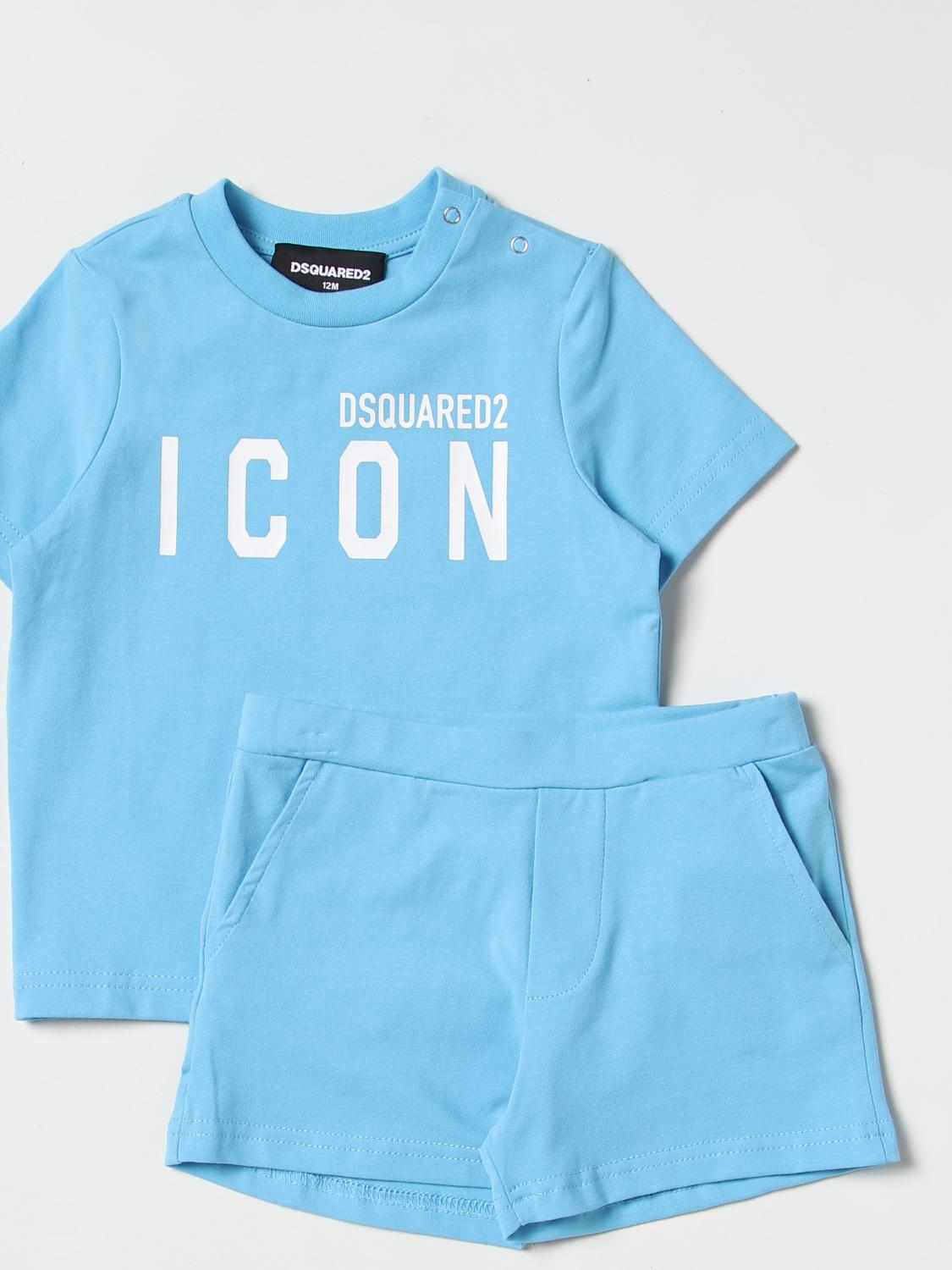 DSQUARED2 MONO: Mono niños Dsquared2 Junior, Azul Marino - Img 3