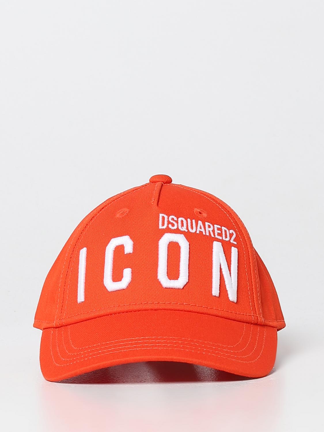 DSQUARED2 MÜTZE: Mütze kinder Dsquared2 Junior, Orange - Img 2