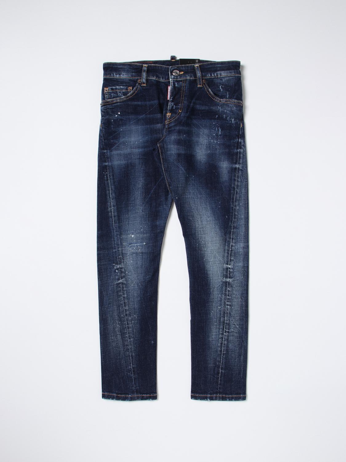 Dsquared2 Kids Girls Jeans In Blue