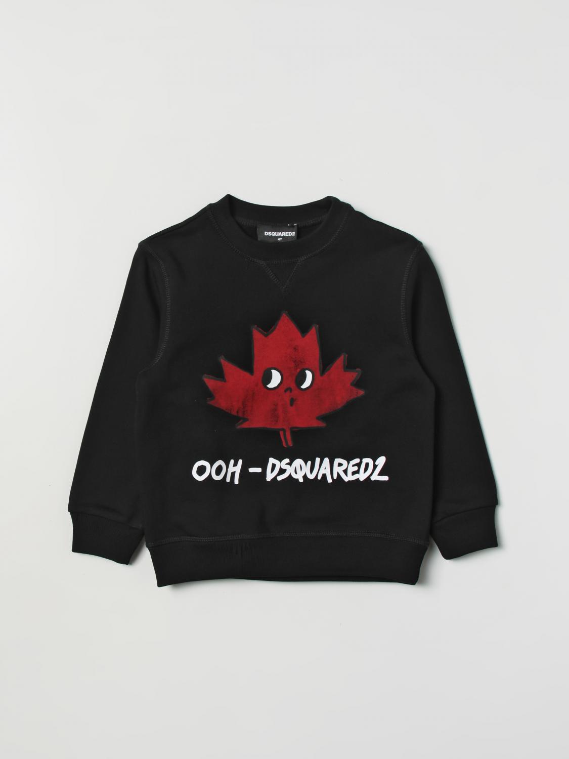 DSQUARED2 毛衣: 毛衣 儿童 Dsquared2 Junior, 黑色 - Img 1