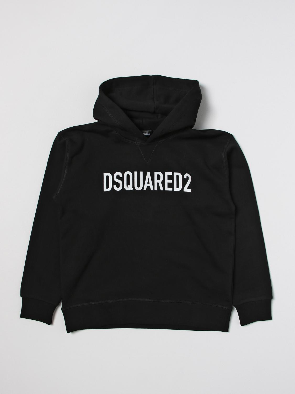 DSQUARED2 PULLOVER: Pullover kinder Dsquared2 Junior, Schwarz - Img 1