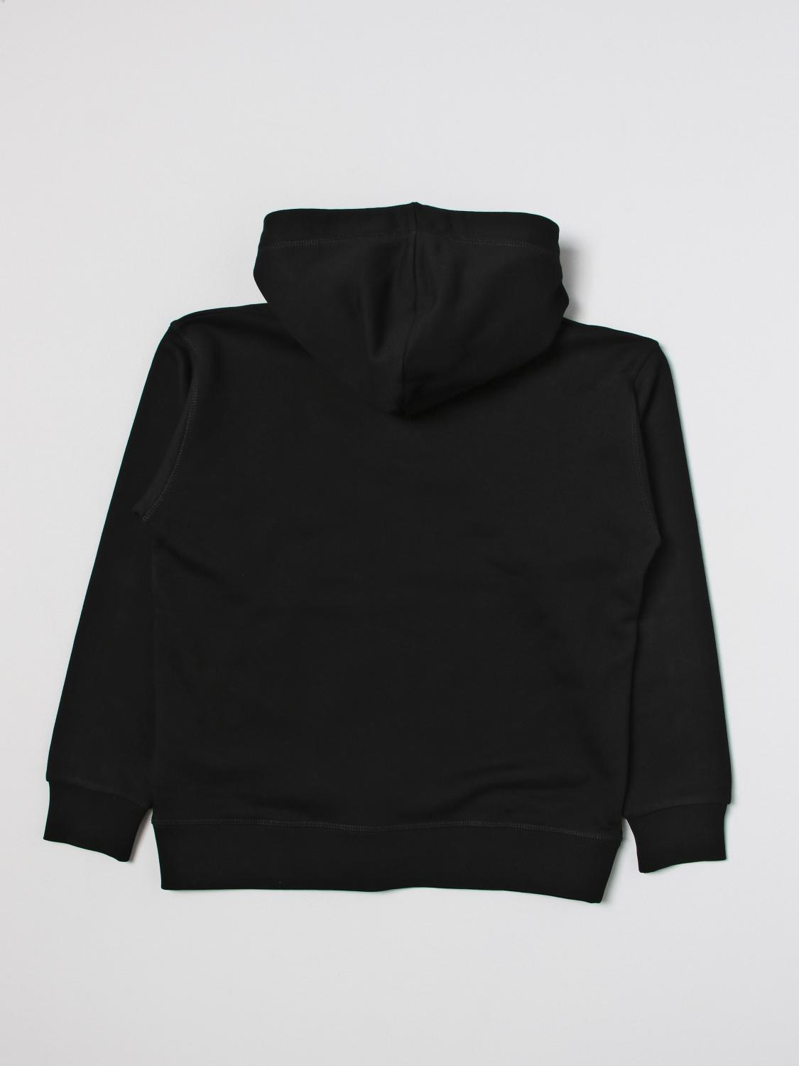 DSQUARED2 PULLOVER: Pullover kinder Dsquared2 Junior, Schwarz - Img 2