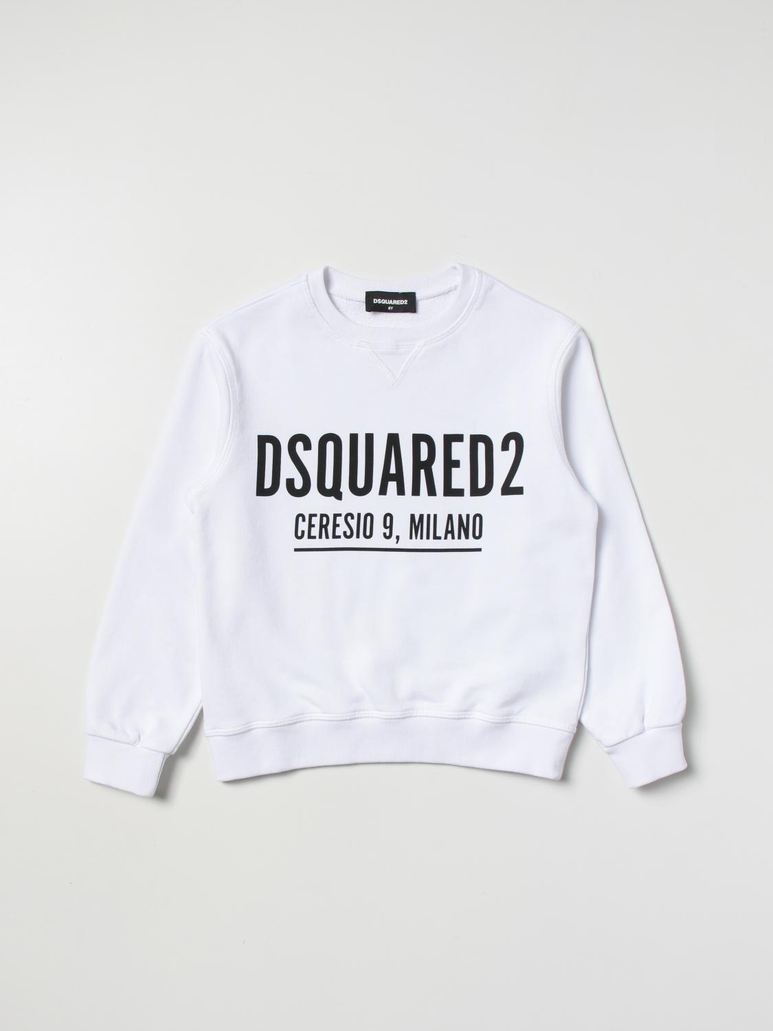 DSQUARED2 PULL: Pull enfant Dsquared2 Junior, Blanc - Img 1