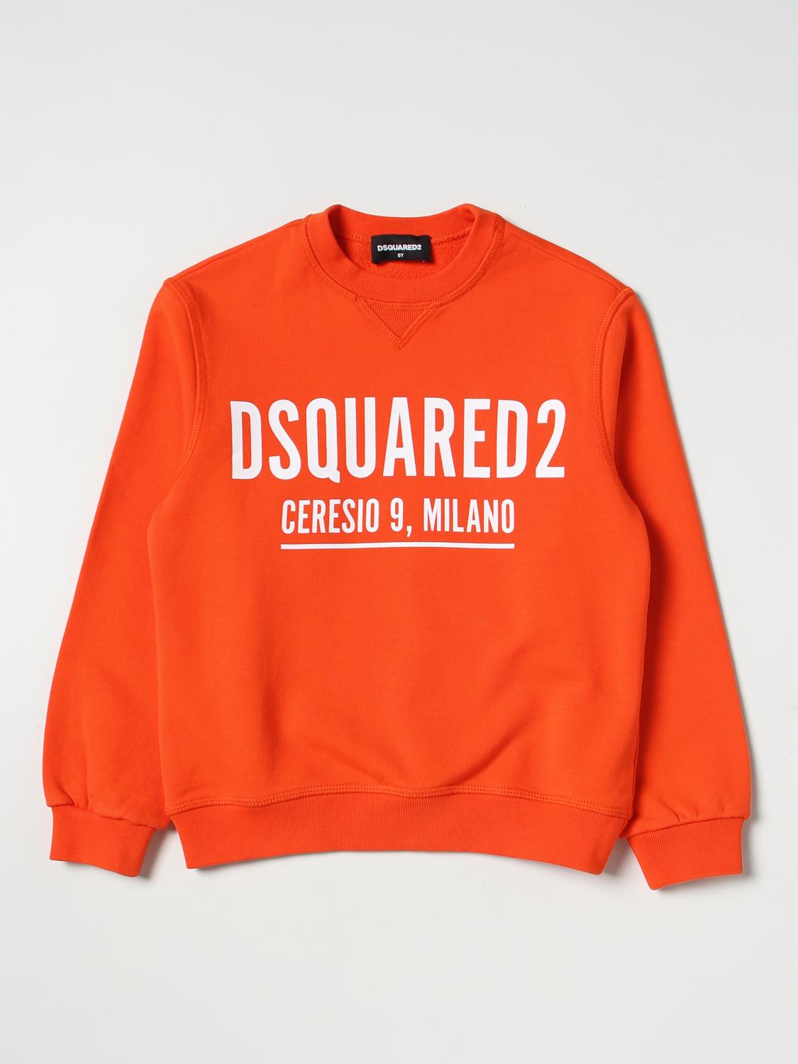 DSQUARED2 PULLOVER: Pullover kinder Dsquared2 Junior, Orange - Img 1