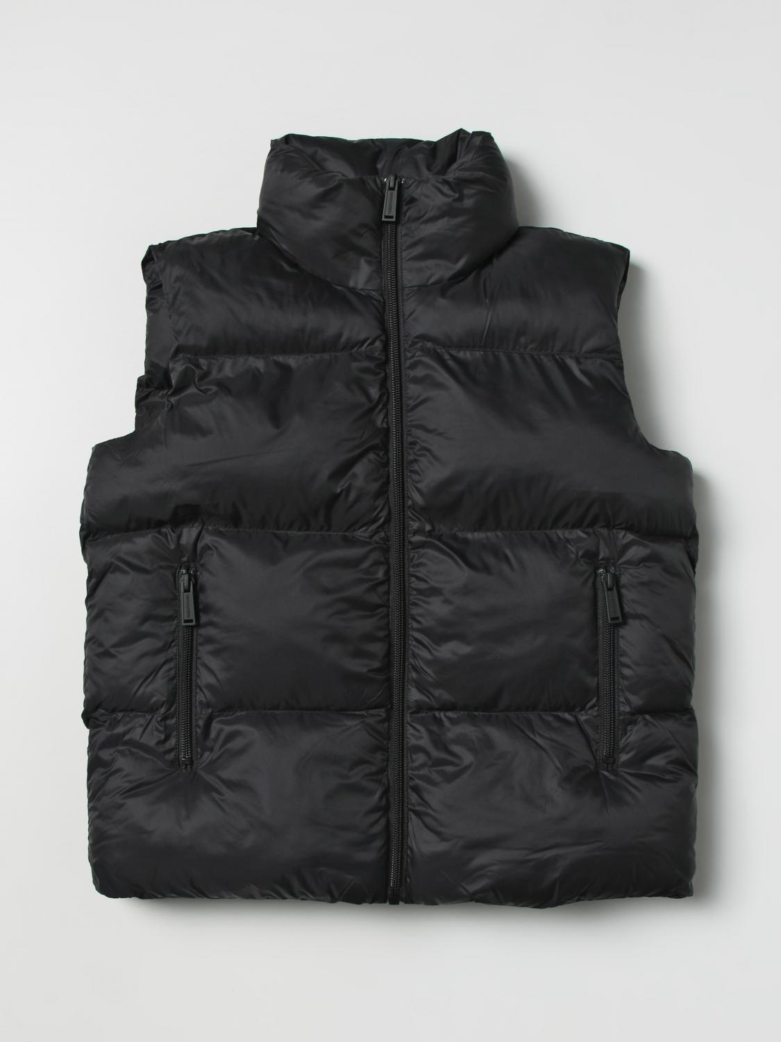 DSQUARED2 WESTE: Jacke kinder Dsquared2 Junior, Schwarz - Img 1