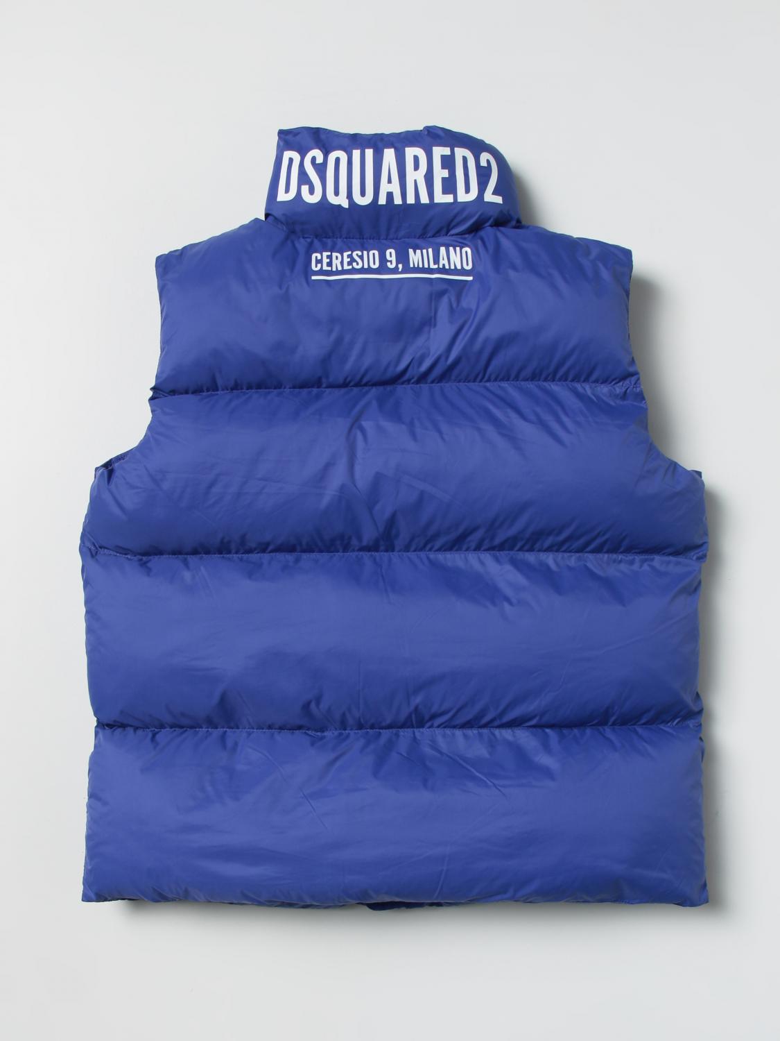 DSQUARED2 马甲: 外套 儿童 Dsquared2 Junior, 浅蓝色 - Img 2