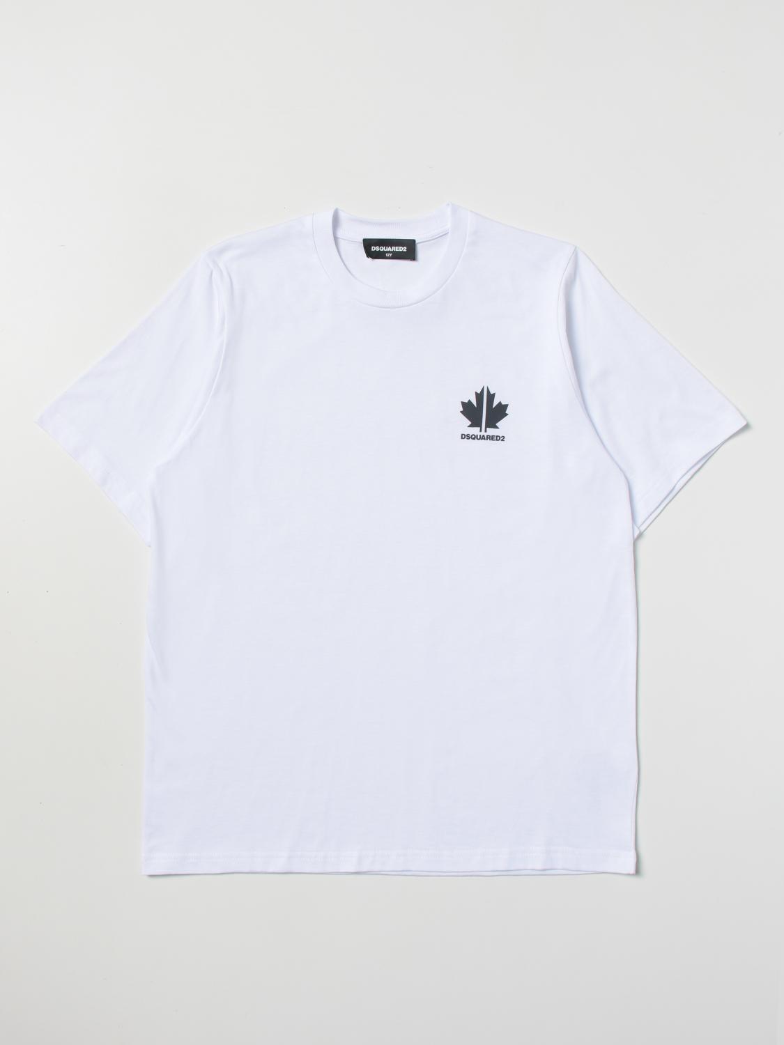 DSQUARED2 T-SHIRT: T-shirt kids Dsquared2 Junior, White - Img 1