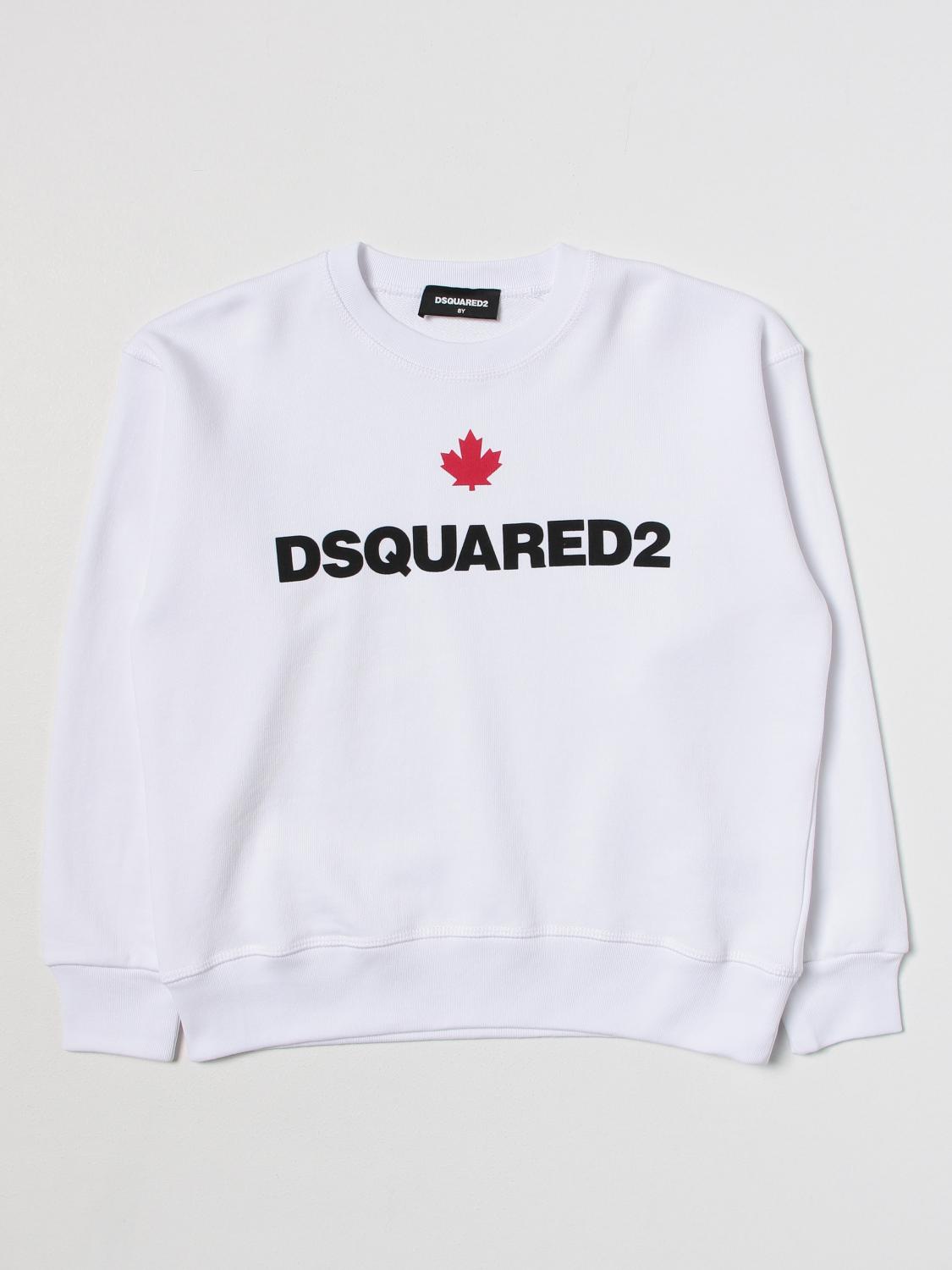DSQUARED2 SWEATER: Sweater kids Dsquared2 Junior, White - Img 1