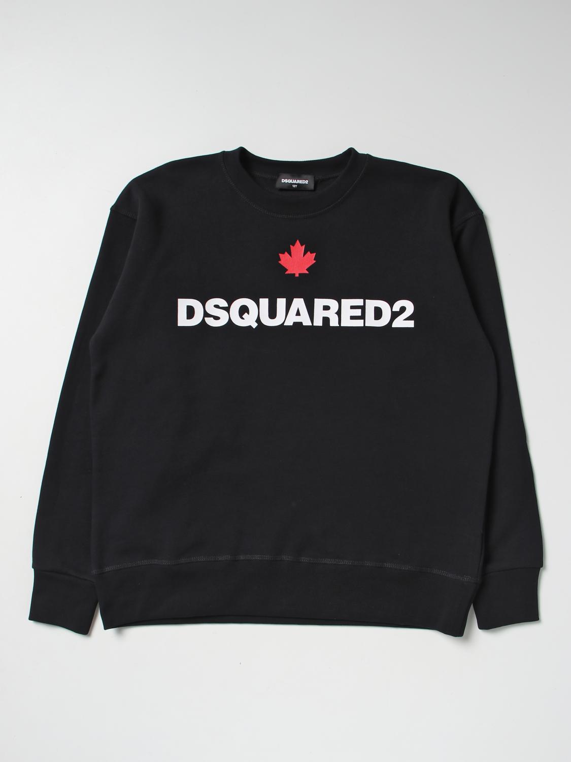 DSQUARED2 毛衣: 毛衣 儿童 Dsquared2 Junior, 黑色 - Img 1