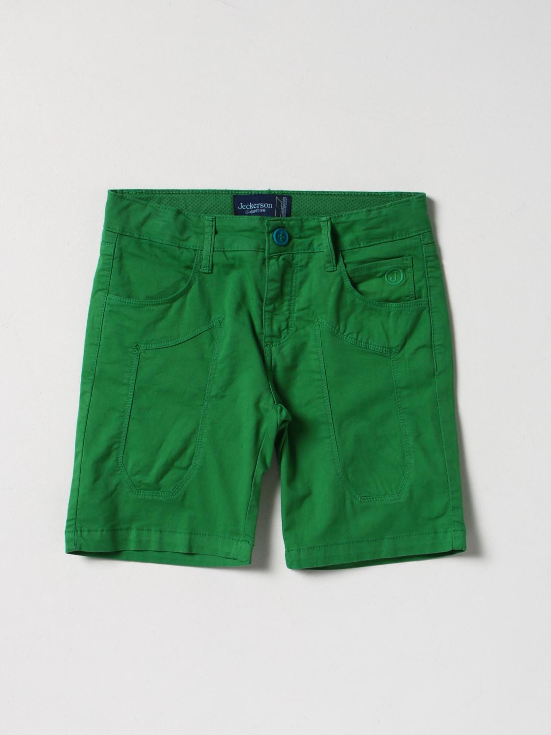 JECKERSON SHORTS: Shorts kids Jeckerson, Apple Green - Img 1