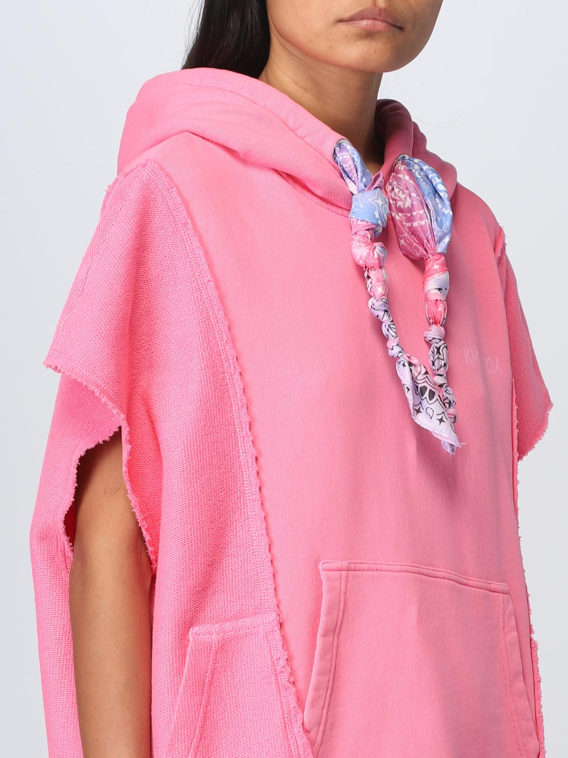 KHRISJOY SUDADERA: Sudadera mujer Khrisjoy, Rosa - Img 5