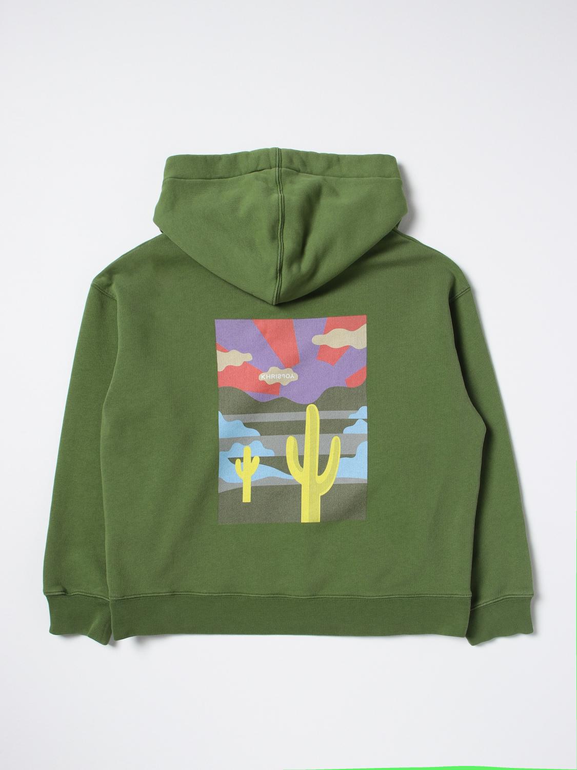KHRISJOY PULL: Pull enfant Khrisjoy, Olive - Img 2