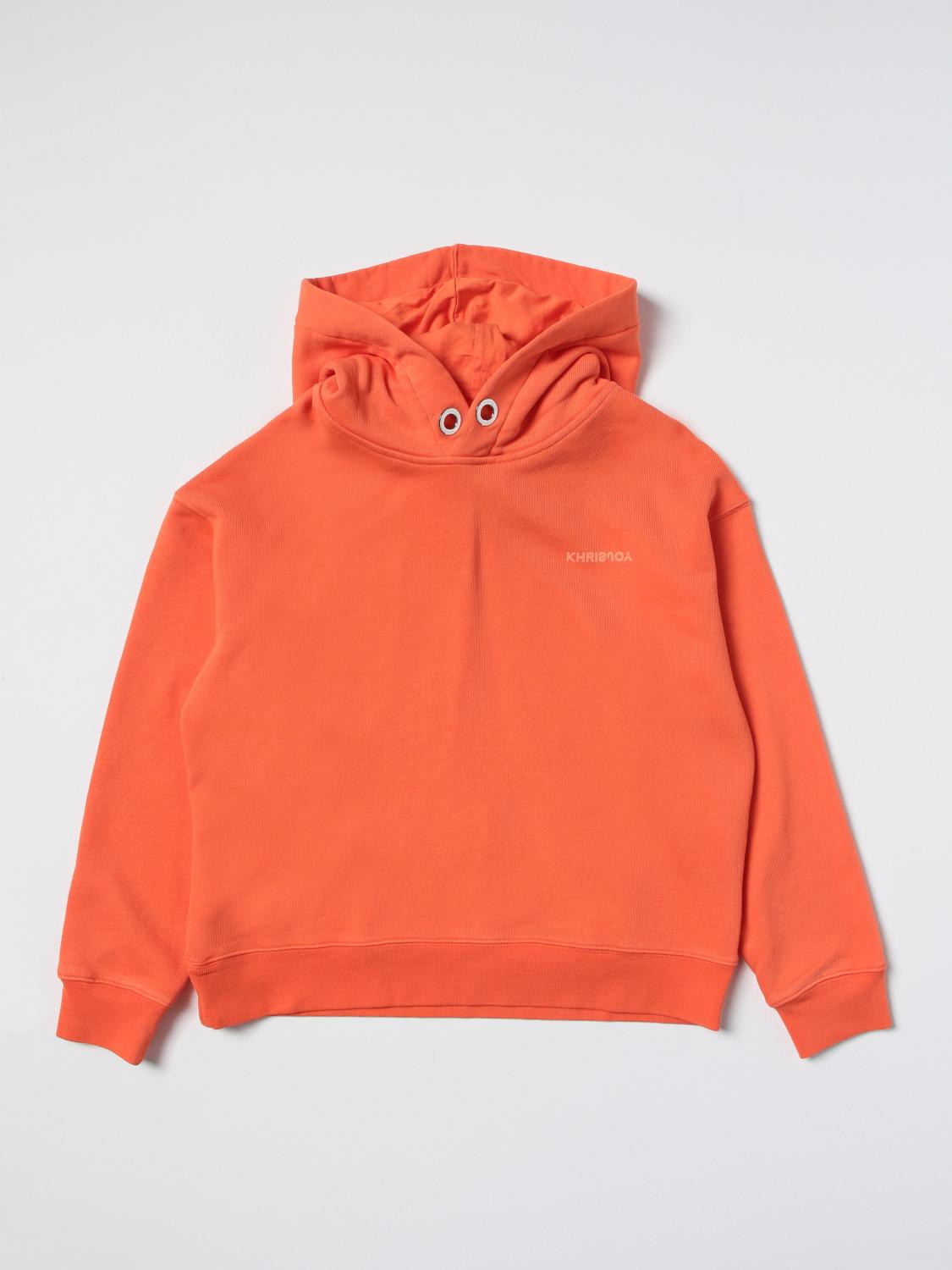 KHRISJOY SWEATER: Sweater kids Khrisjoy, Orange - Img 1