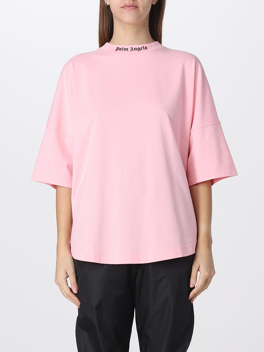 Palm Angels T-shirt Grigio Melange Con Teddy Per Neonati PB2X01AS26JER001G main image 0
