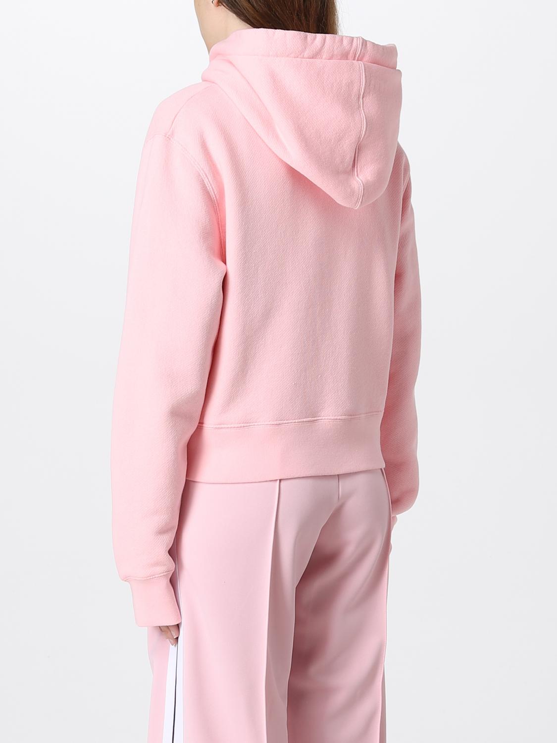 PALM ANGELS SUDADERA: Sudadera mujer Palm Angels, Rosa - Img 3