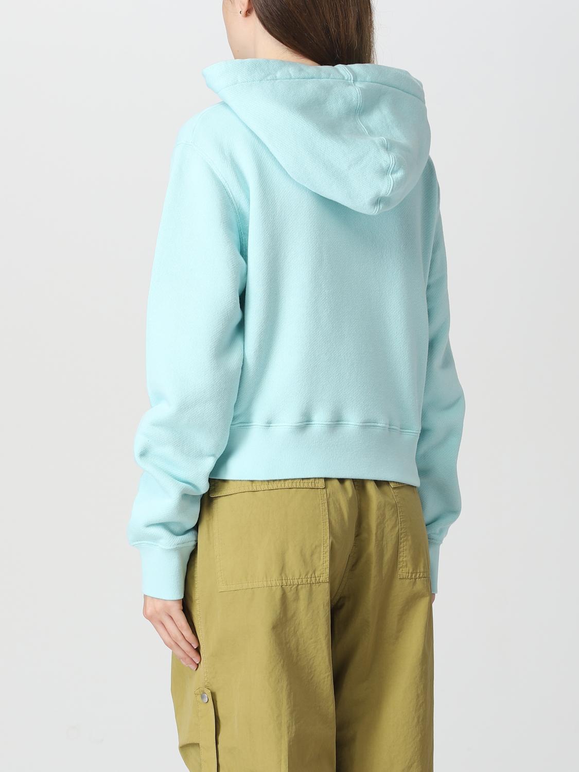 PALM ANGELS SUDADERA: Sudadera mujer Palm Angels, Azul Claro - Img 3